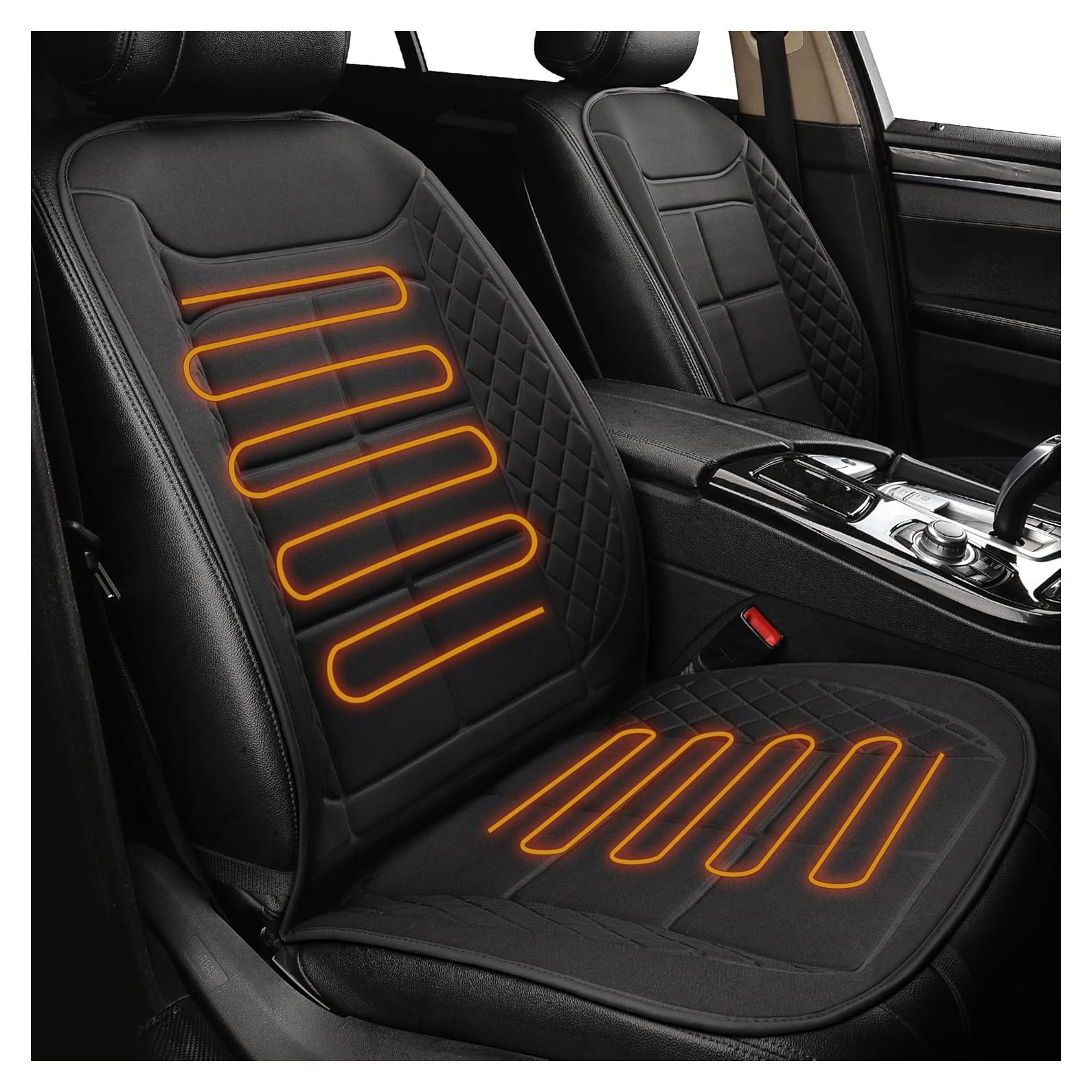 Cojín de Asiento Universal SriGM para Auto y SUV Negro