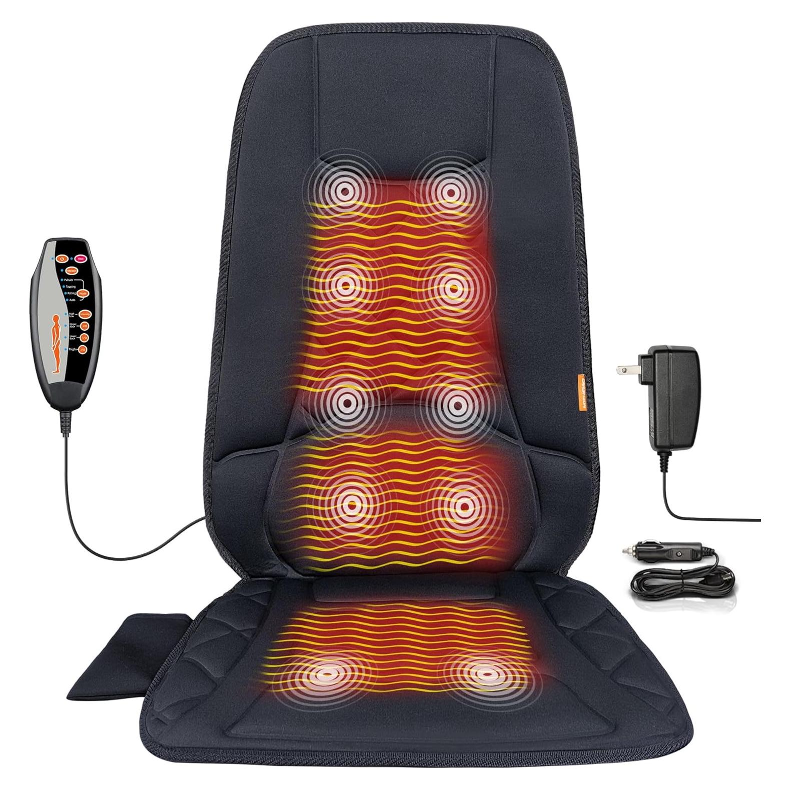 Cojín de Masaje Calefaccionado CARSHION 10 Motores 100x45cm