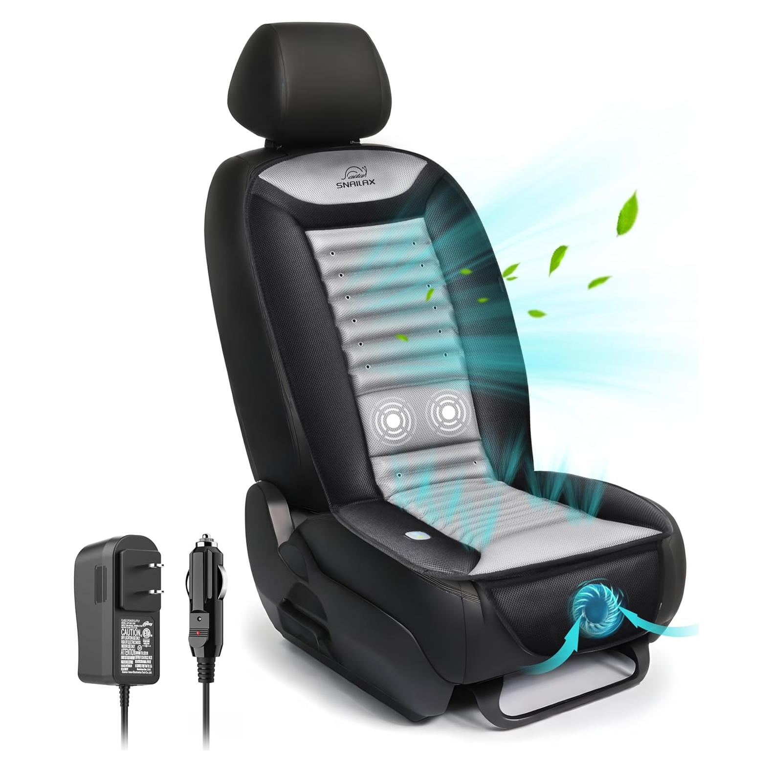 Cojín de Asiento Refrigerante Snailax con Masaje 12V