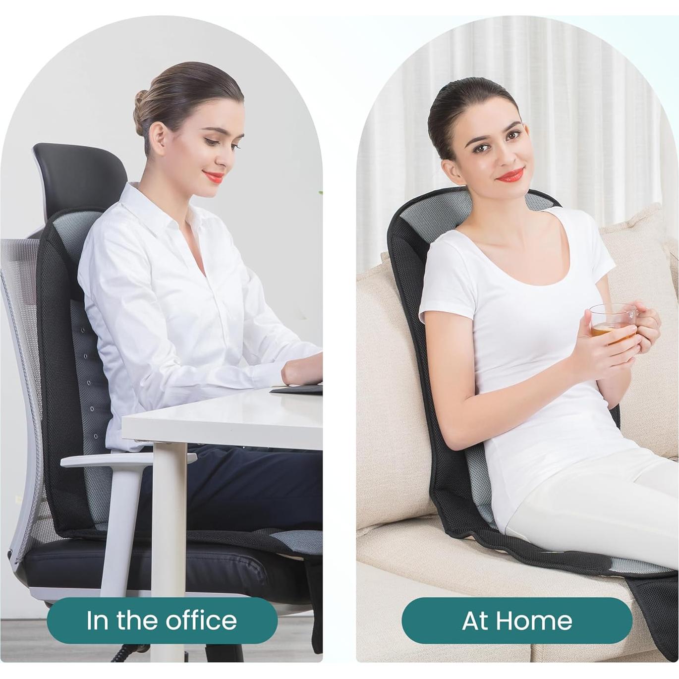 Cubierta de Asiento Refrigerante Snailax AL-252-N con Masaje