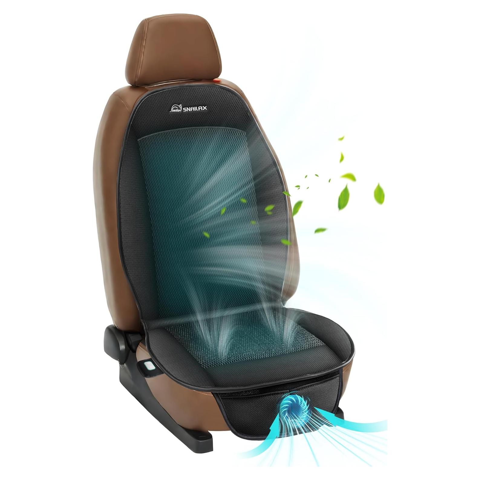 Cojín de Asiento Refrigerante Snailax SL-278-M 12V Negro