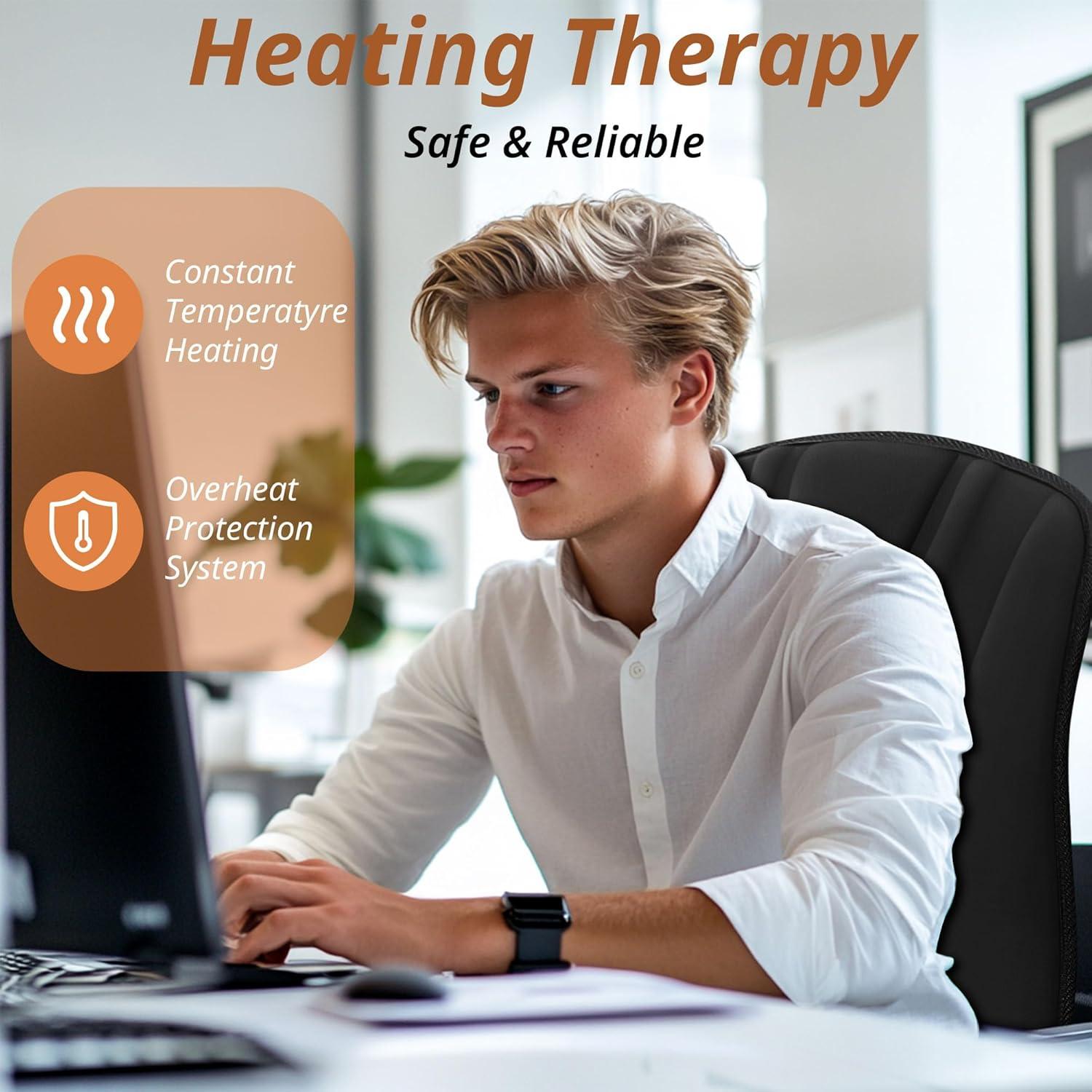 Funda de Asiento Calentada Mynt 109x46cm Control Temperatura