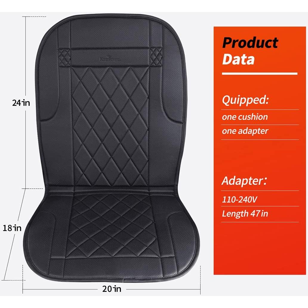 Cojín de Asiento Calentado KINGLETING con Controlador Inteligente