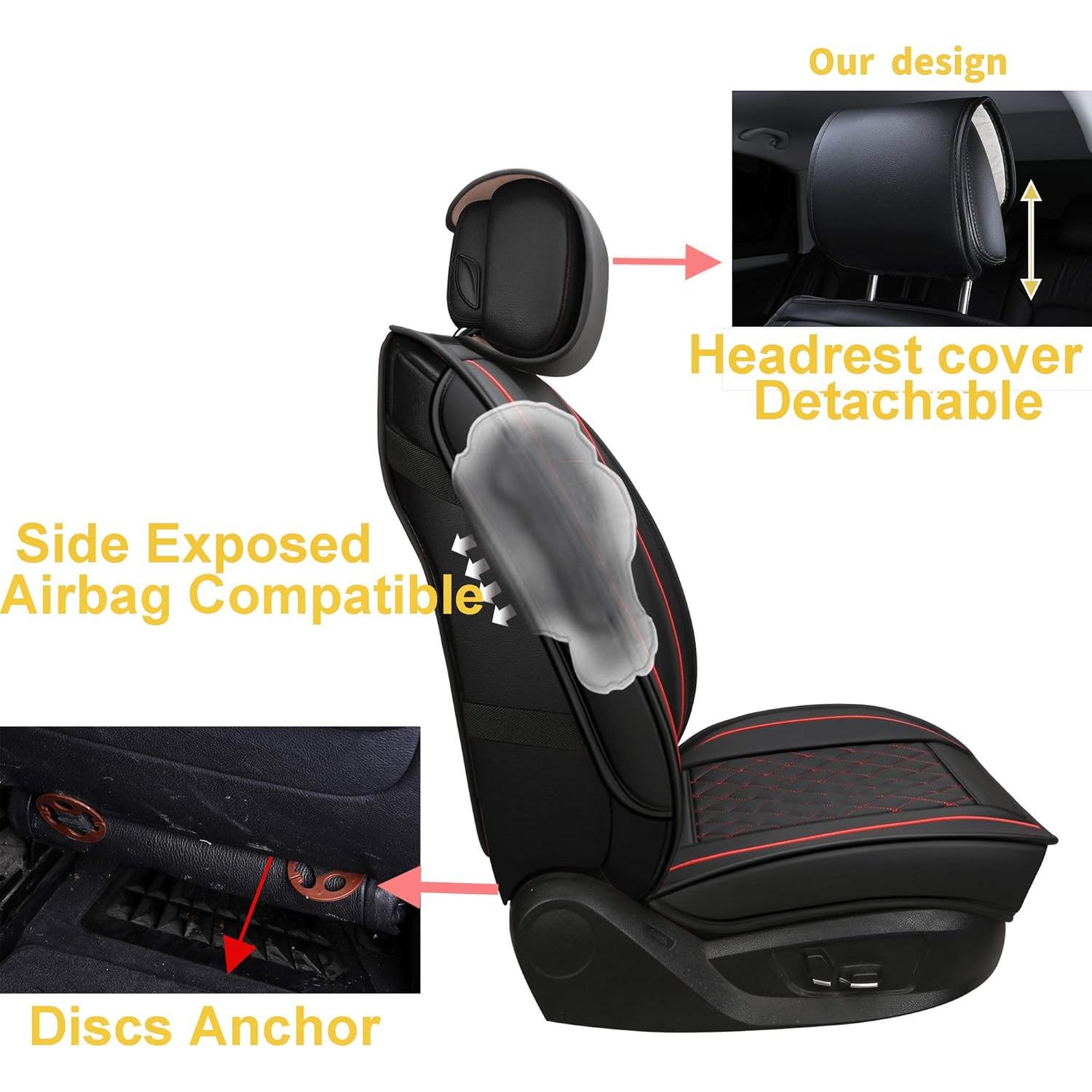 Cubierta de Asiento Delantero INCH EMPIRE 2 Piezas Antideslizante