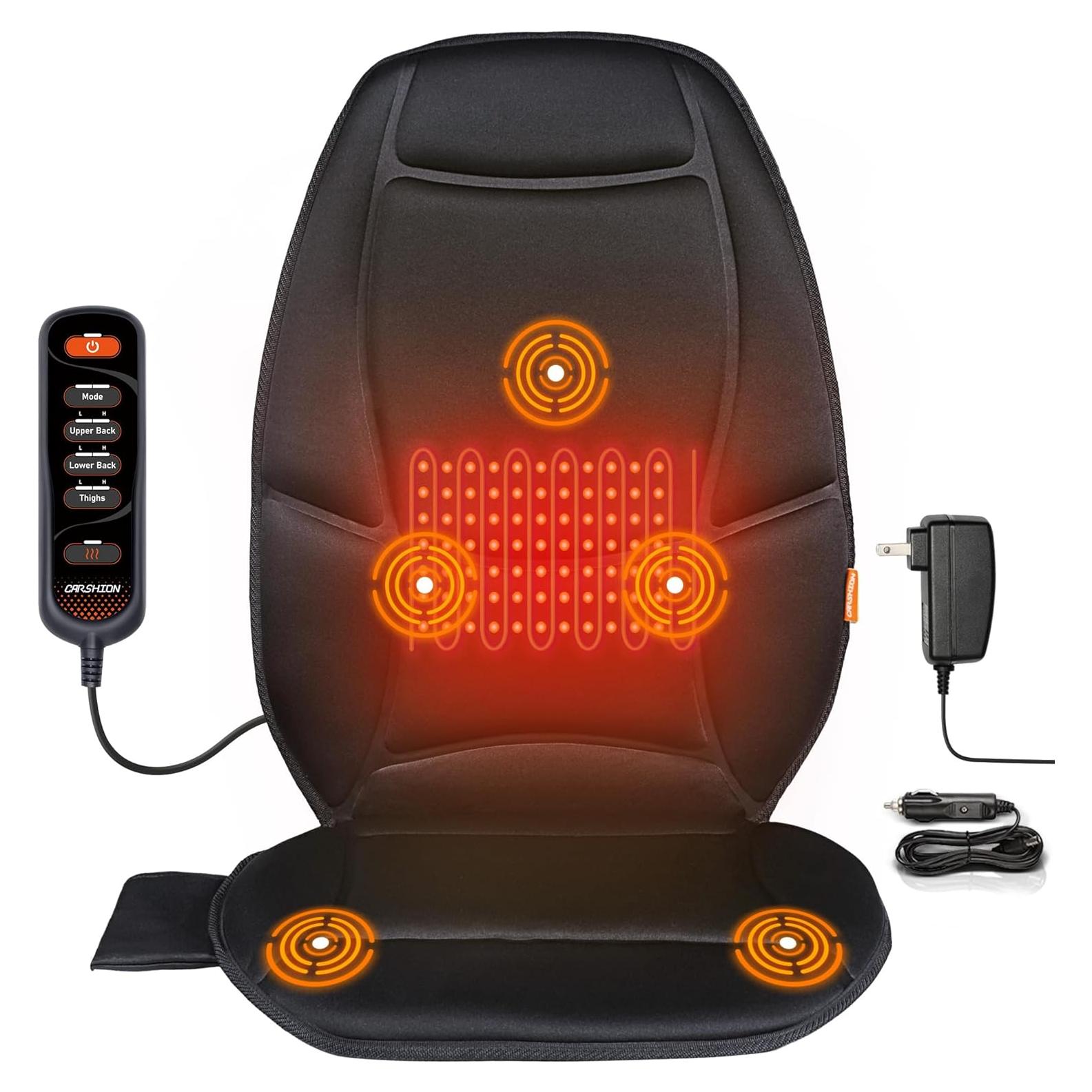Masajeador de Espalda Vibrante CARSHION con Calor 95x45cm