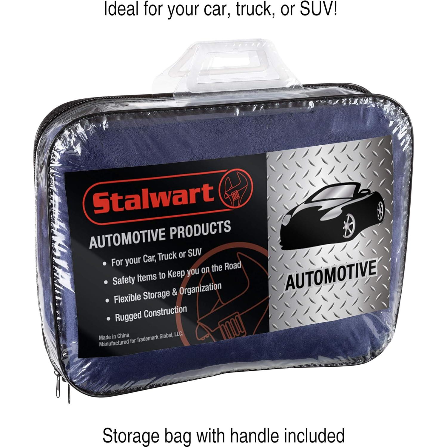 Manta Eléctrica para Automóvil Stalwart 12V Azul - 3 Calores