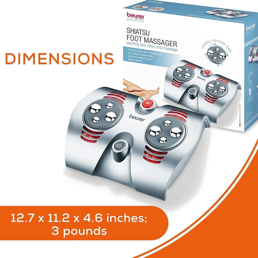 Masajeador de pies Beurer FM38 Shiatsu con calor y 8 nódulos