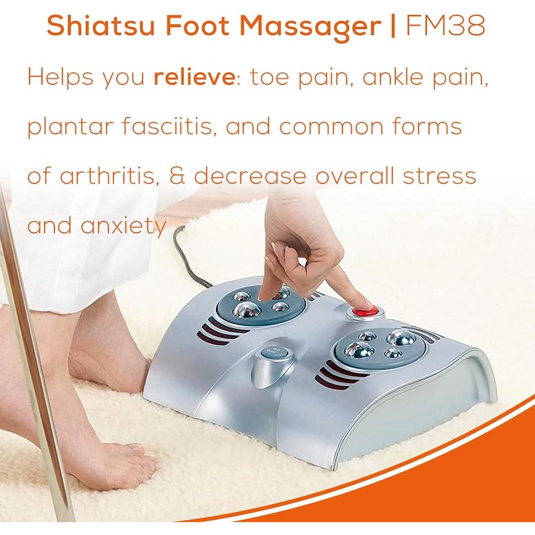 Masajeador de pies Beurer FM38 Shiatsu con calor y 8 nódulos