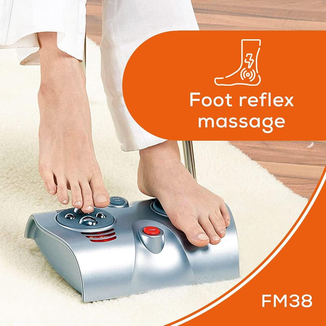 Masajeador de pies Beurer FM38 Shiatsu con calor y 8 nódulos