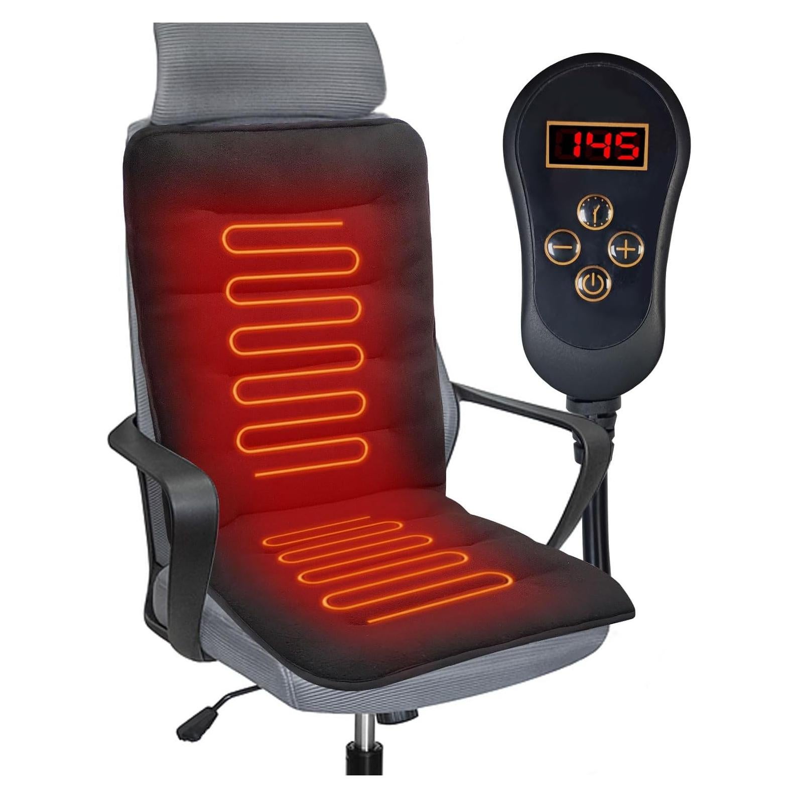 Cojín Calentado Mymyth para Silla de Oficina - Almohadilla Térmica 4 cm