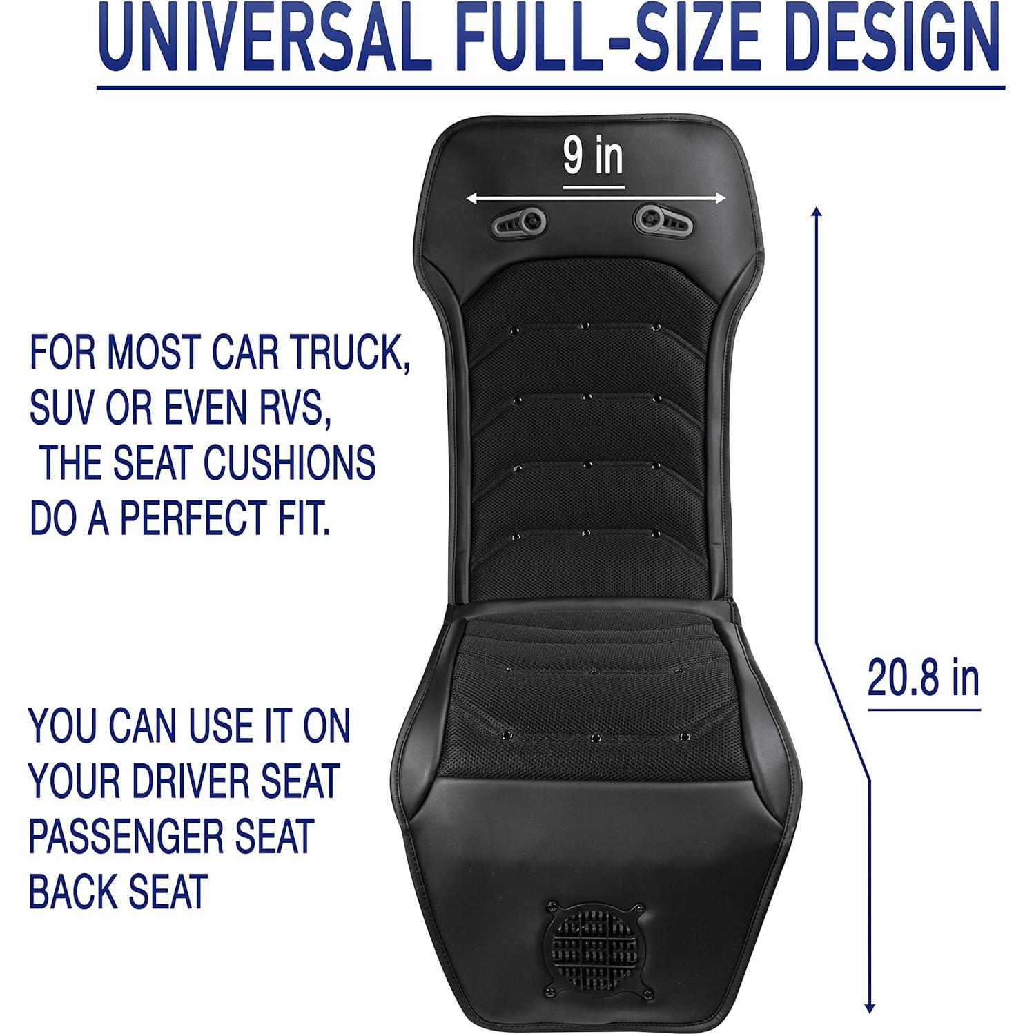 Funda de Asiento Refrigerante Zento Deals 12V Ajuste Universal