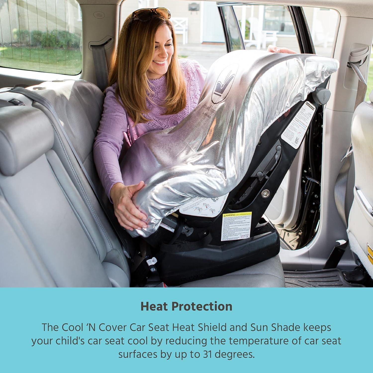 Funda para Asiento de Auto J.L. Childress Cool 'N Cover - Protección Térmica y UV