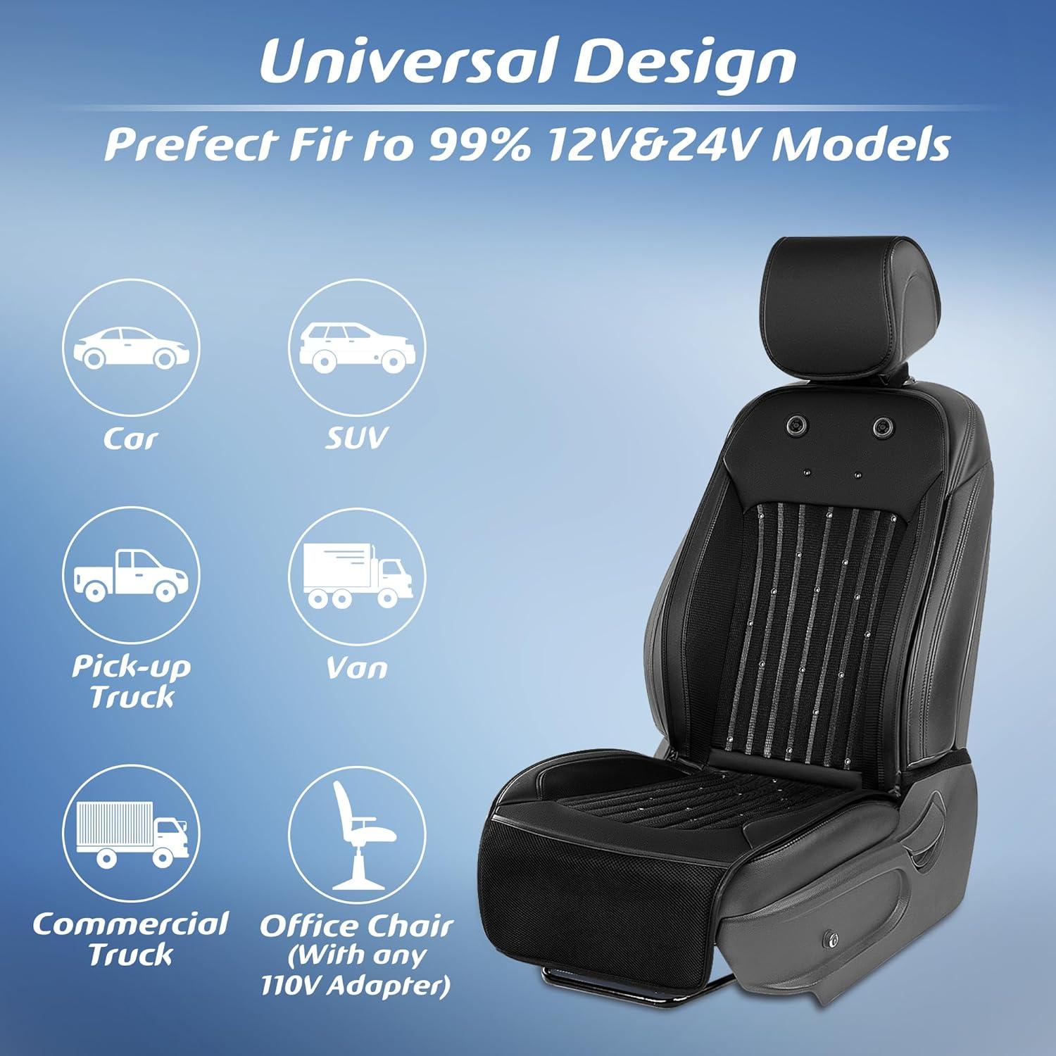 Funda de Asiento Refrigerante Paffenery 2025 Universal 12V-24V