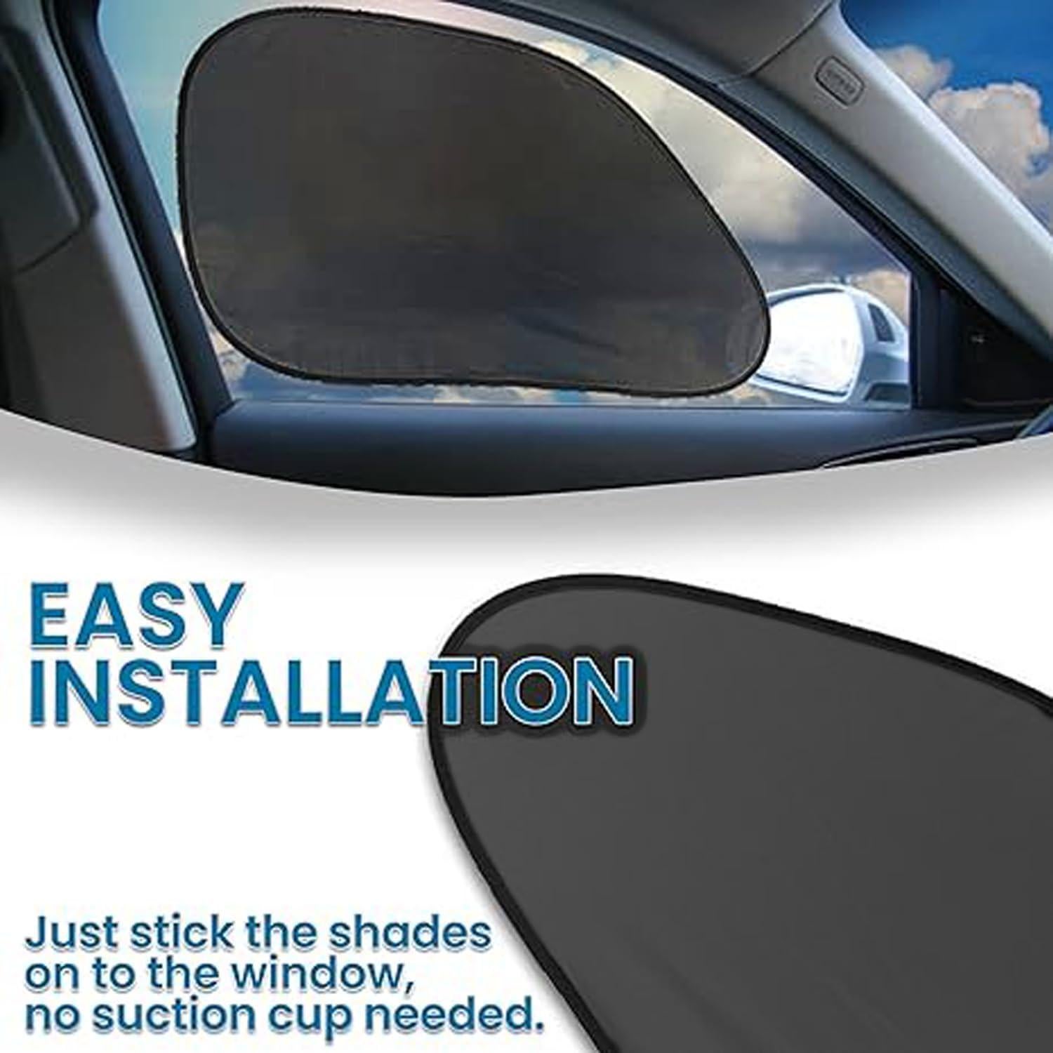 Pantalla Sombreado Lateral Zento Deals - Bloqueo UV 64.8x38.1cm