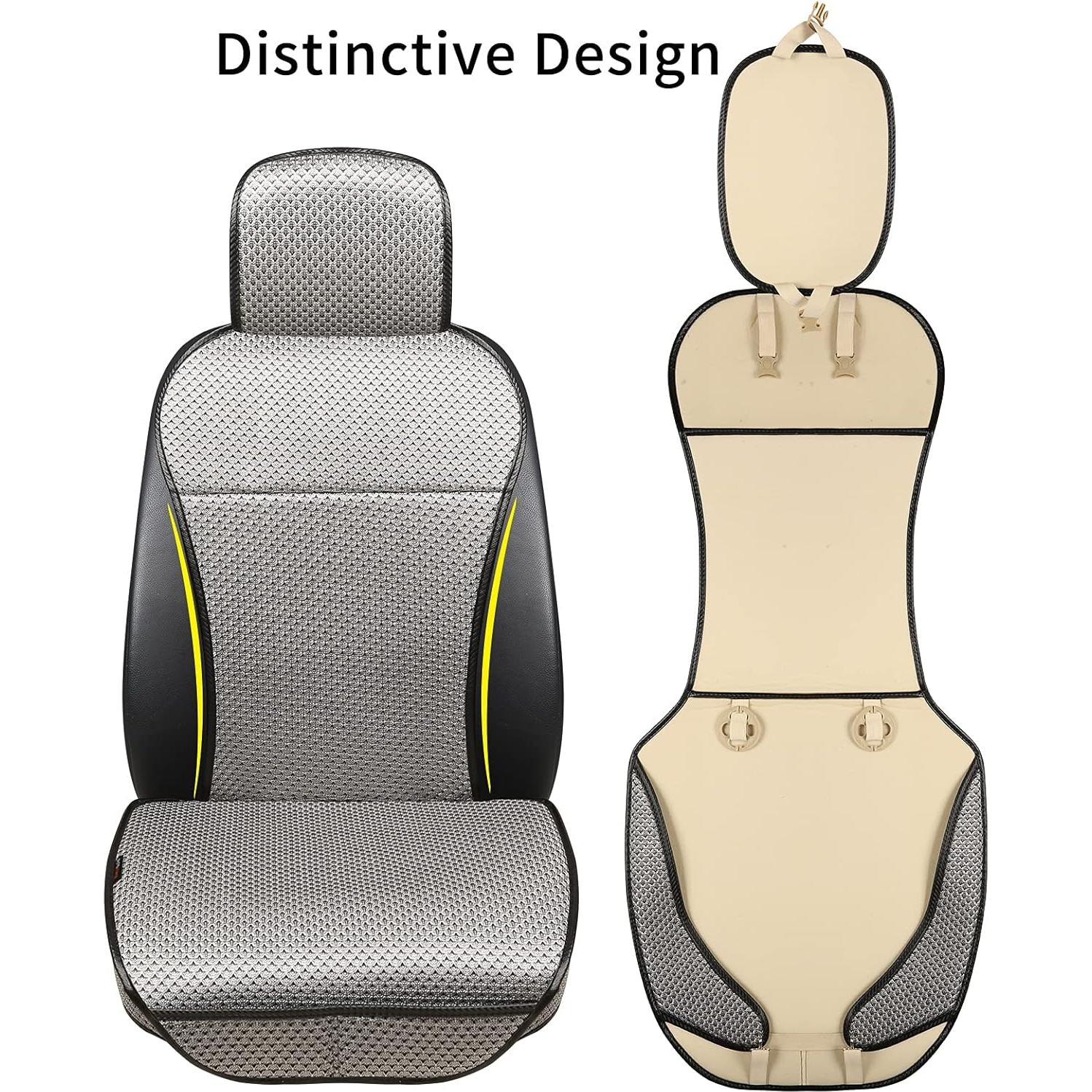 Cubierta de Asiento de Coche Auto Newer Gris Universal 1PCS