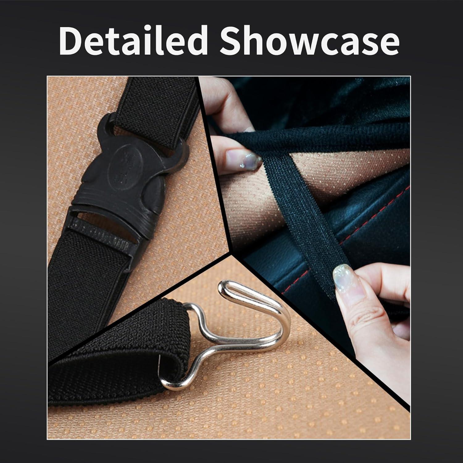 Cojín de Asiento Universal Fioqe Negro para Autos y SUVs