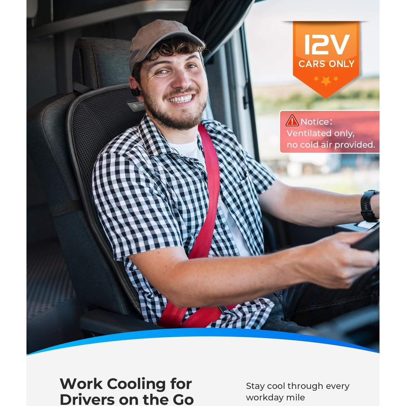 Cojín de Asiento Refrigerante CooCoCo Universal para Coche