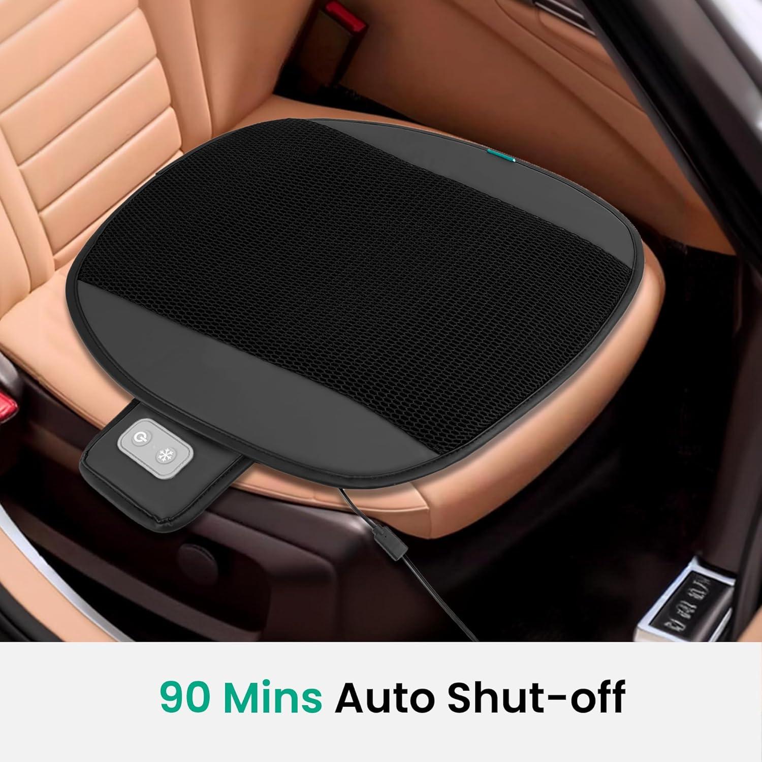 Cojín de Asiento Refrigerante Snailax con 2 Ventiladores