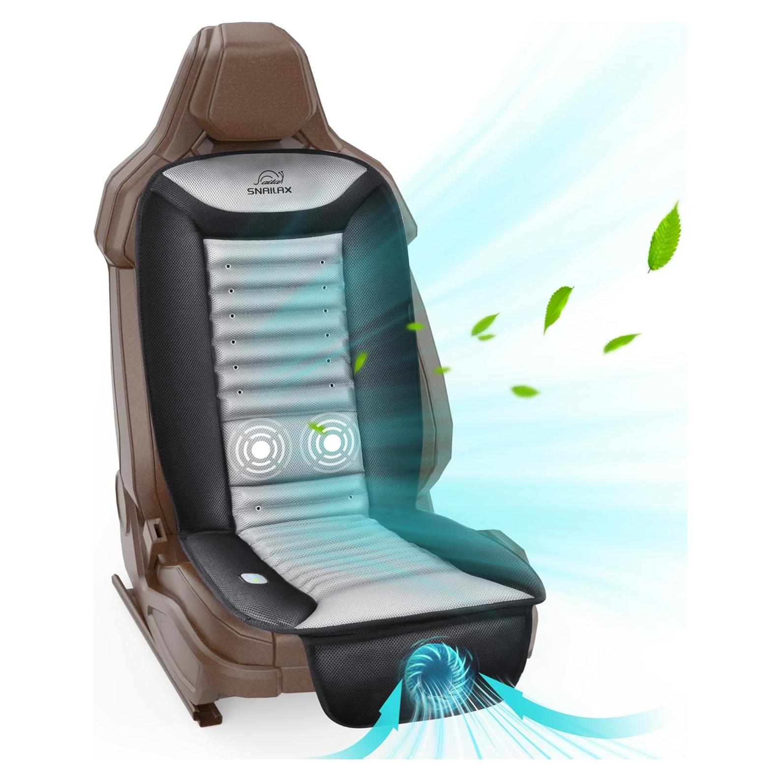 Funda de Asiento de Coche Refrigerante Snailax SL-252-L con Masaje