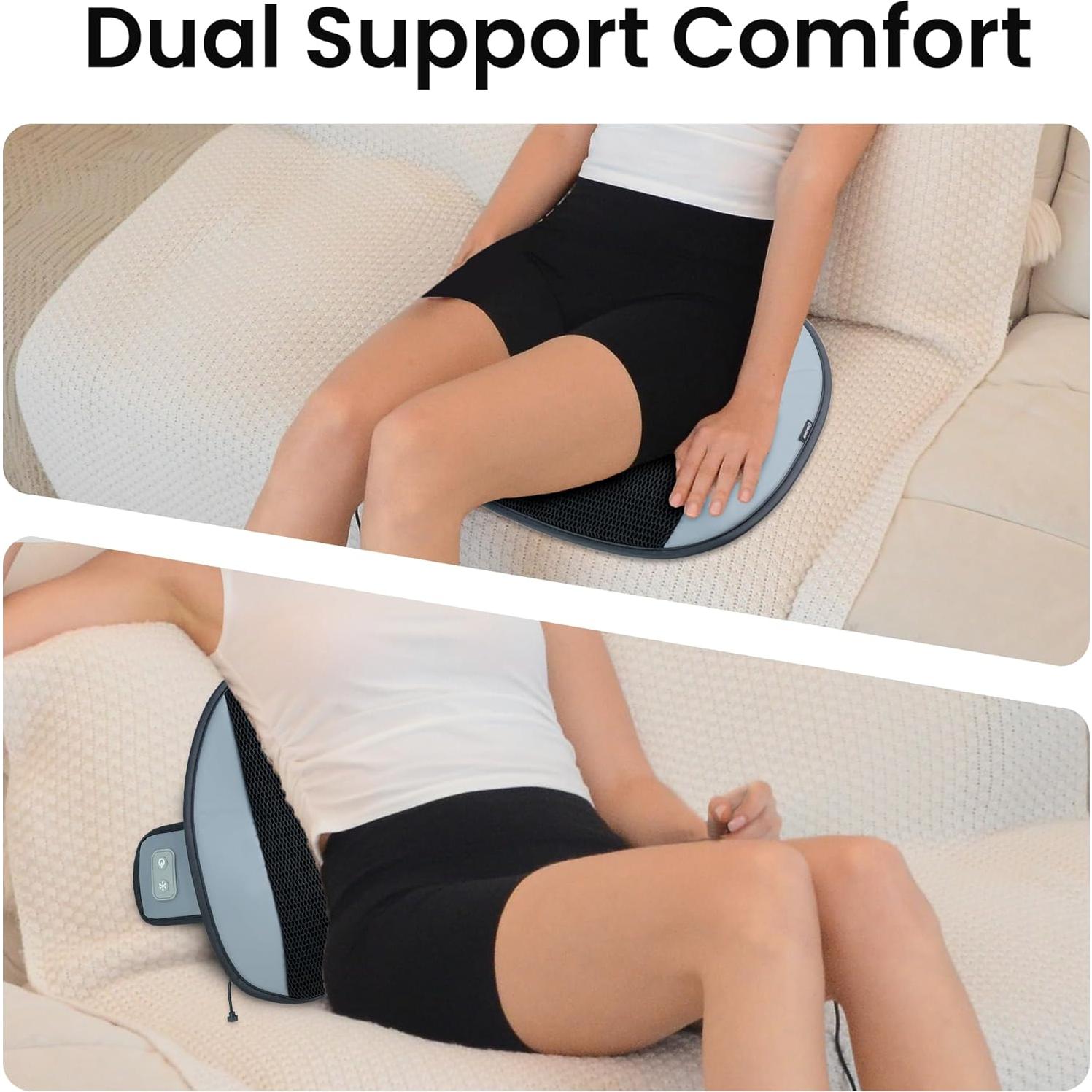 Cojín de Asiento Refrigerante COMFIER CF-1401 Gris 3 Velocidades