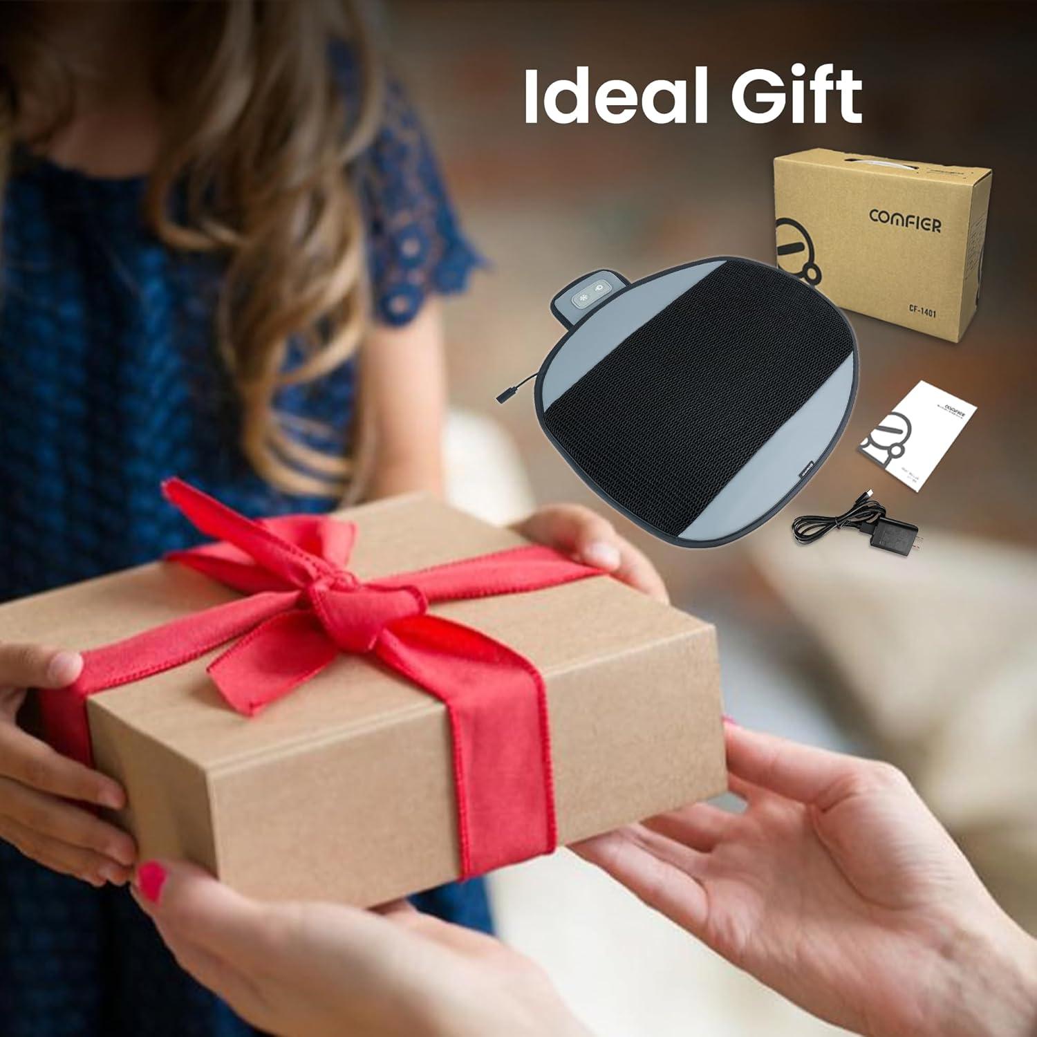 Cojín de Asiento Refrigerante COMFIER CF-1401 Gris 3 Velocidades