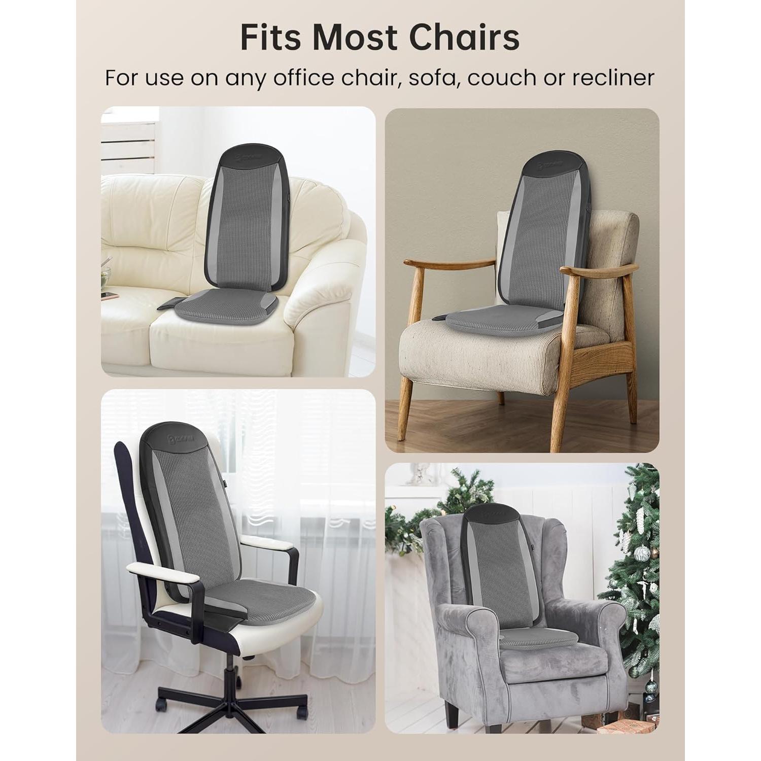 Masajeador de Espalda Shiatsu Comfier CF-2208 con Calor