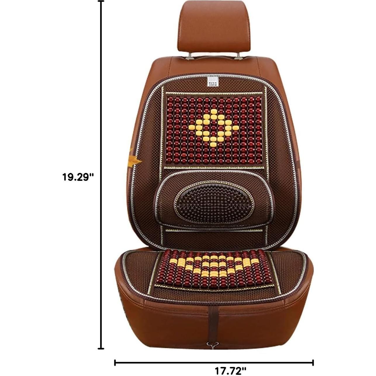 Cubierta de Asiento de Coche LKXHarleya con Soporte Lumbar
