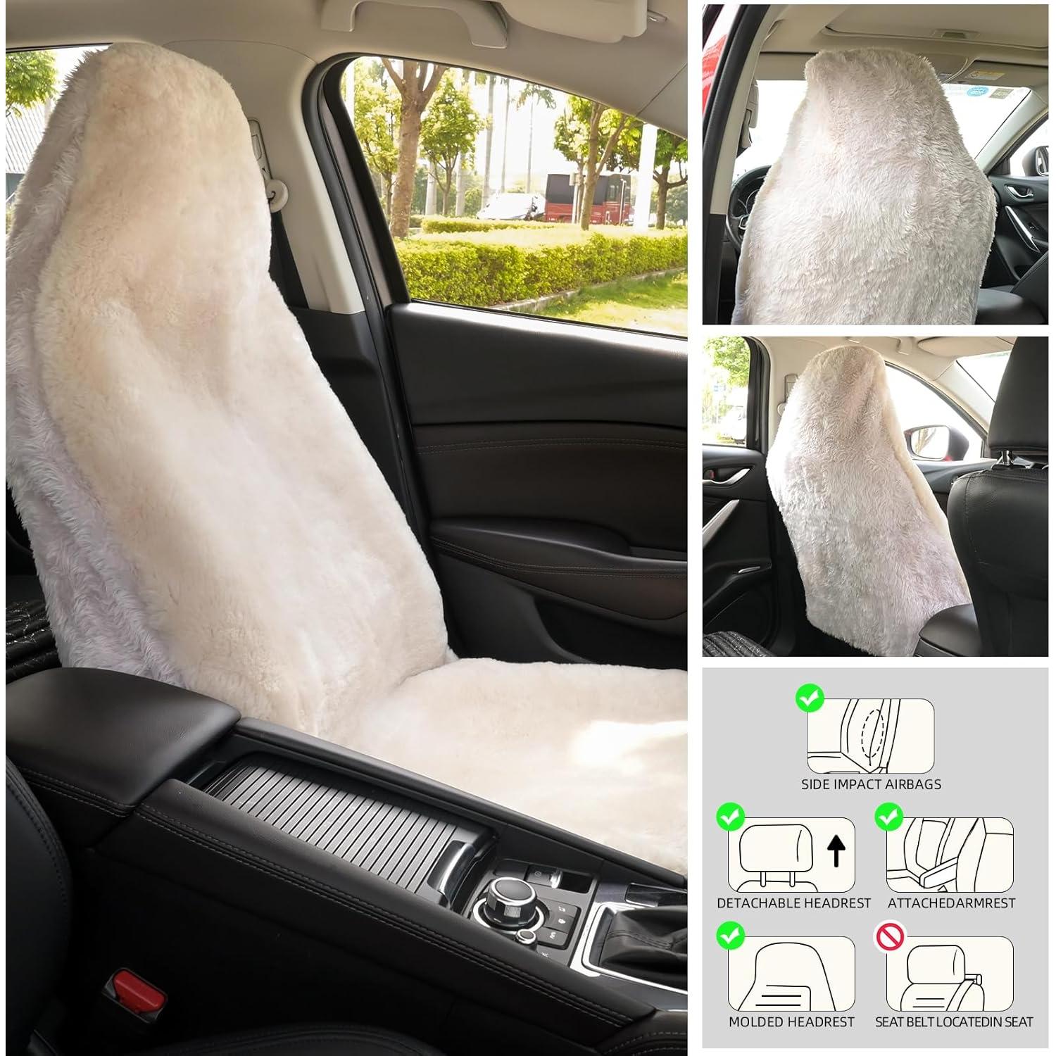 Cubierta de Asiento de Piel de Oveja Aegis Arena Universal