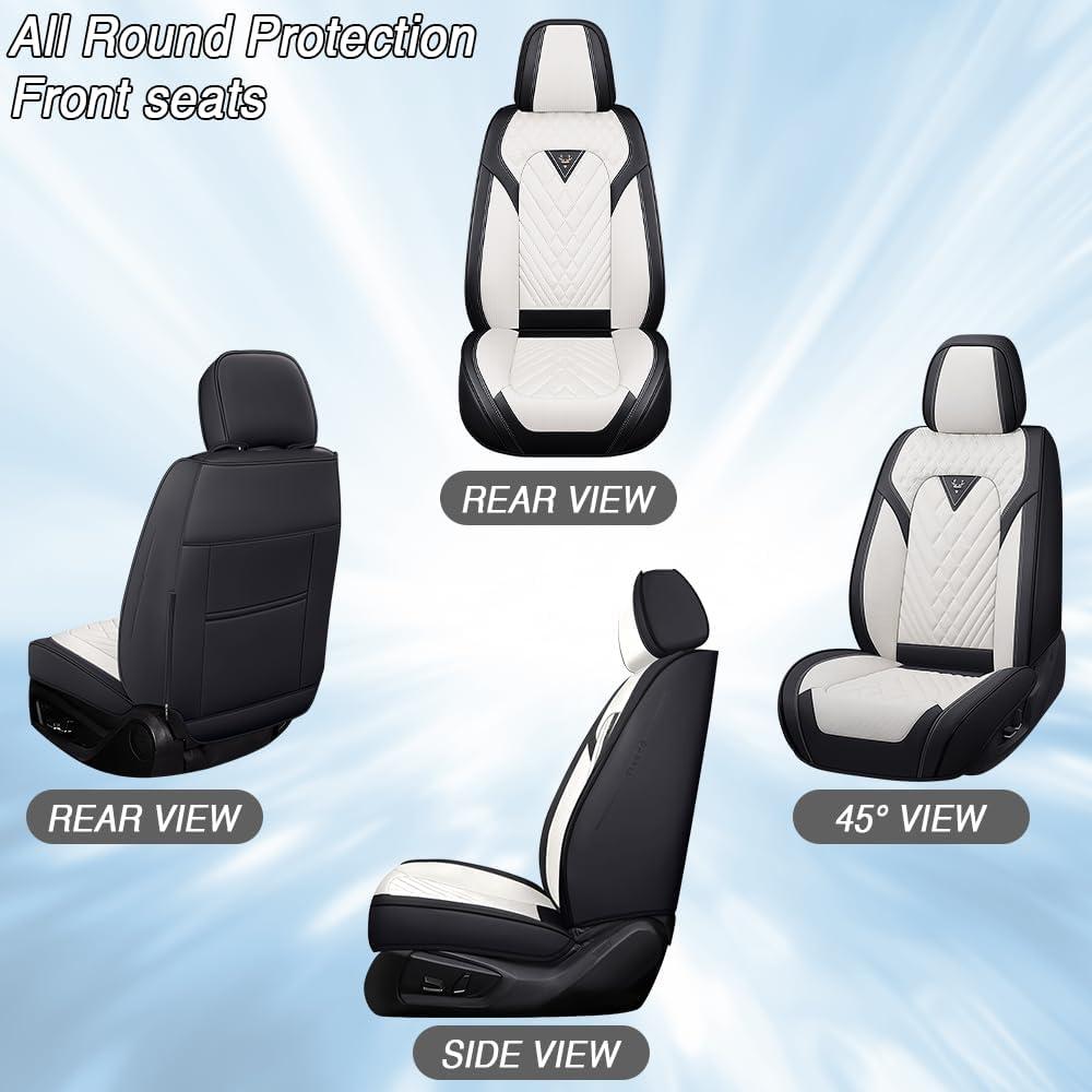Cubiertas de Asiento HBXT para Hyundai Tucson 2005-2025, Cuero Nappa Impermeable