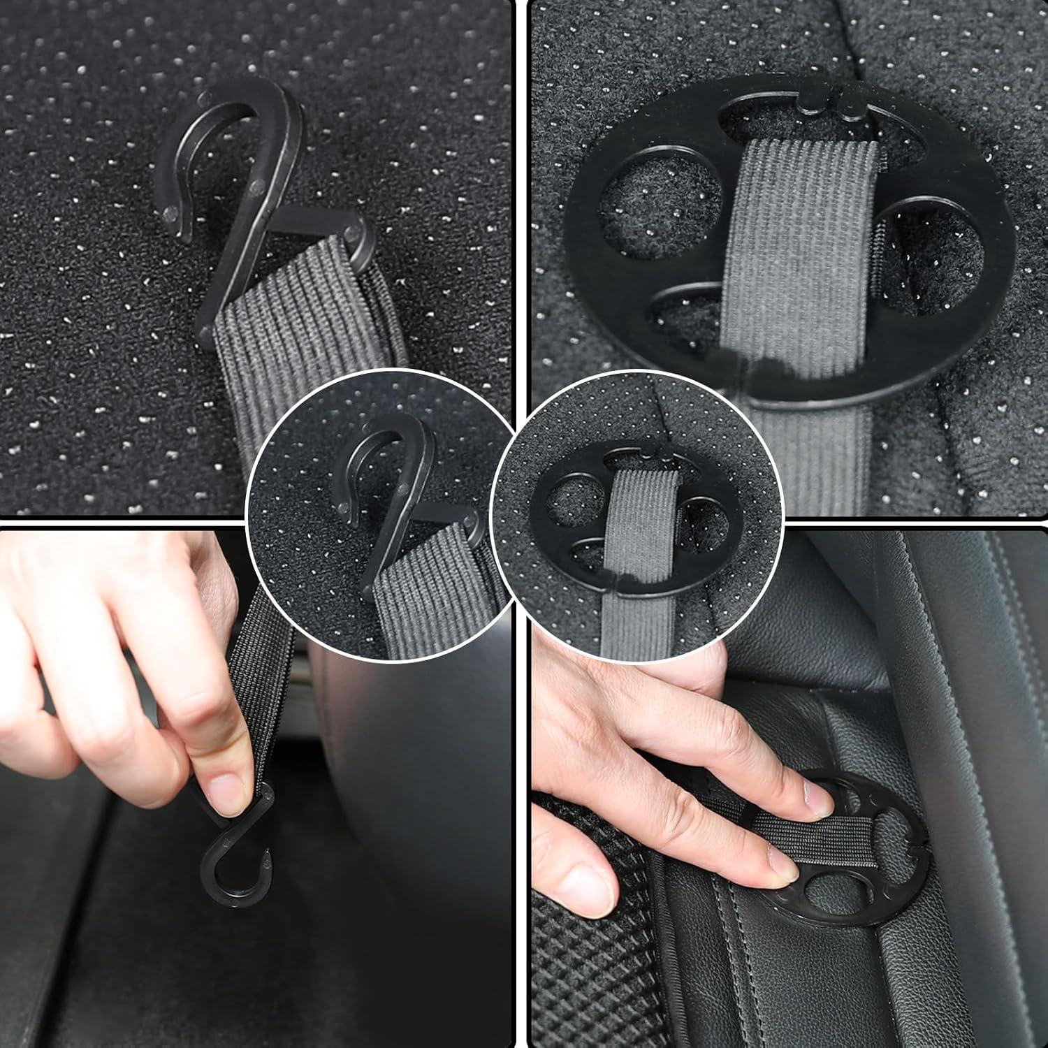 Cojín de Asiento TISHIJIE Espuma Viscoelástica Negro 74.93x46.99cm