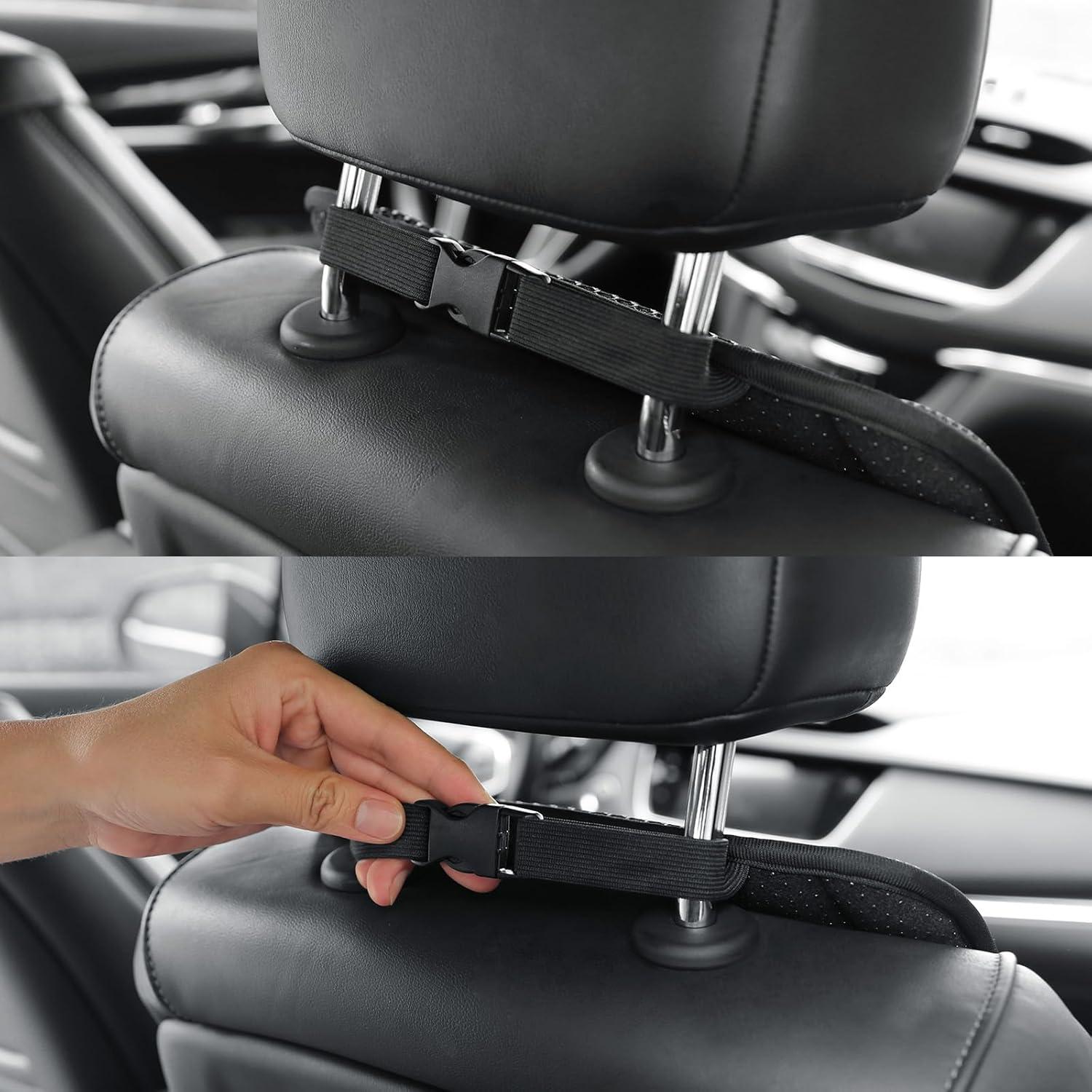 Cojín de Asiento TISHIJIE Espuma Viscoelástica Negro 74.93x46.99cm