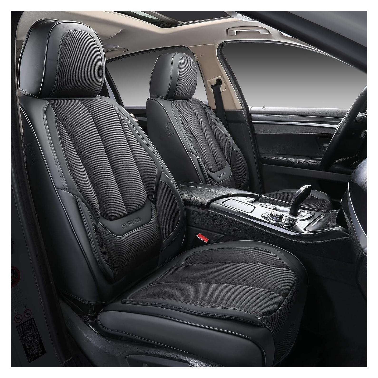 Cubiertas de Asientos Universales Coverado SCU004 Negras 5 Piezas