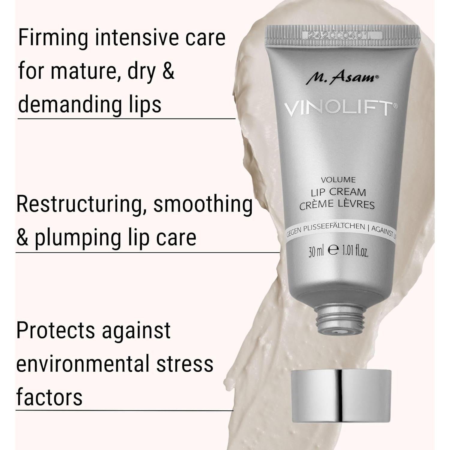 Crema de Labios Voluminizadora M. Asam VINOLIFT 30 ml