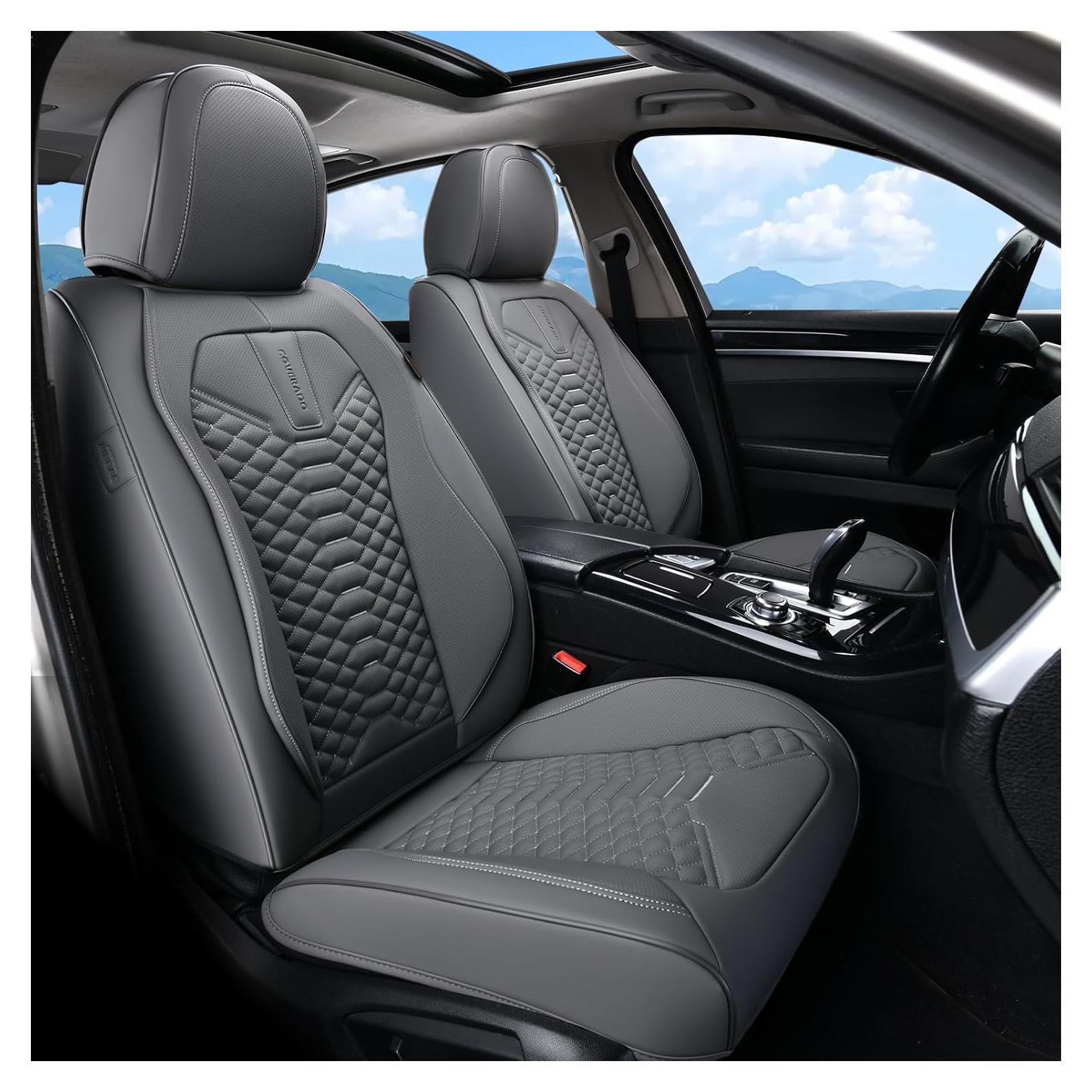 Cubiertas de Asiento de Auto Coverado D8846 Universales Gris