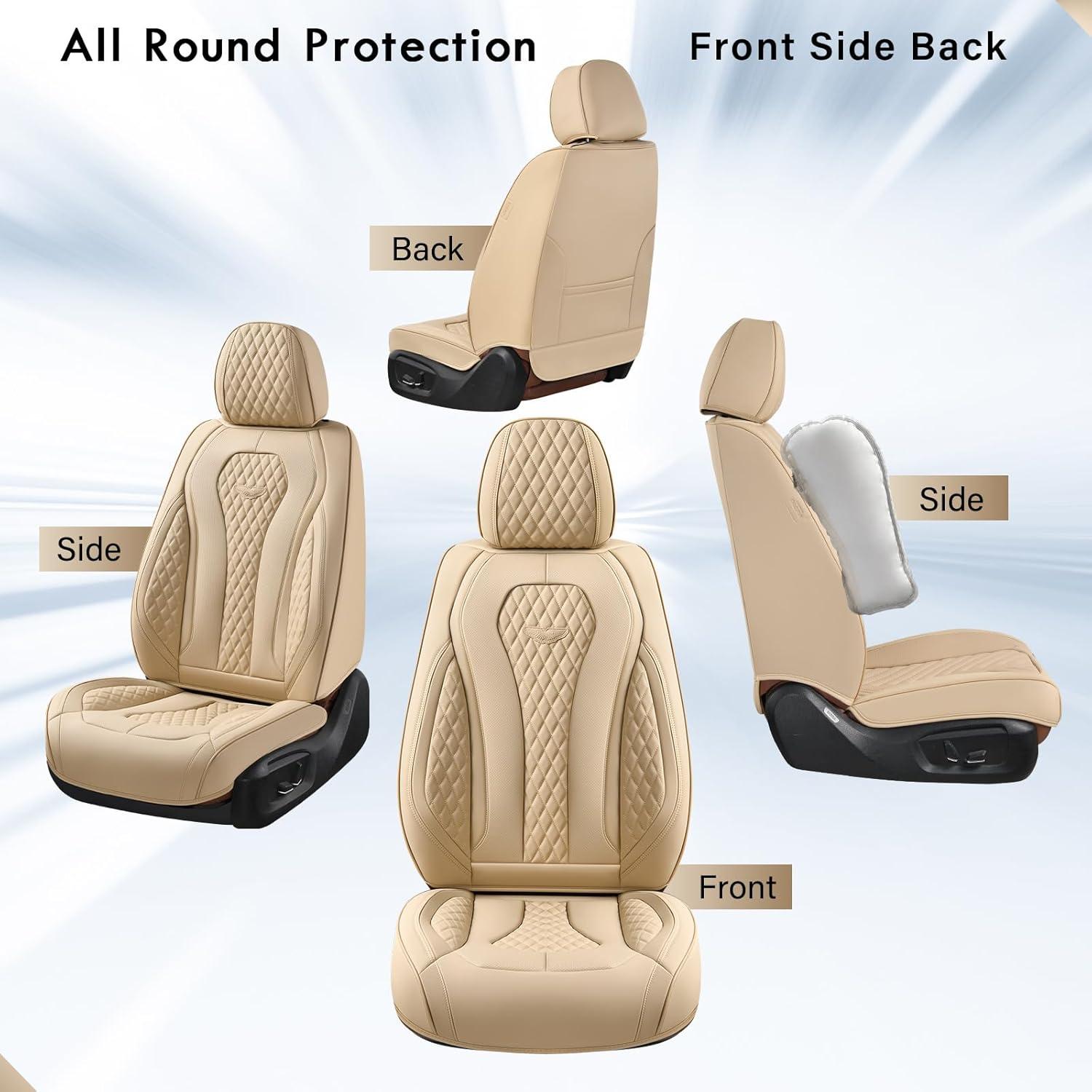 Cubiertas de Asientos Coverado SCU018 Beige Impermeables