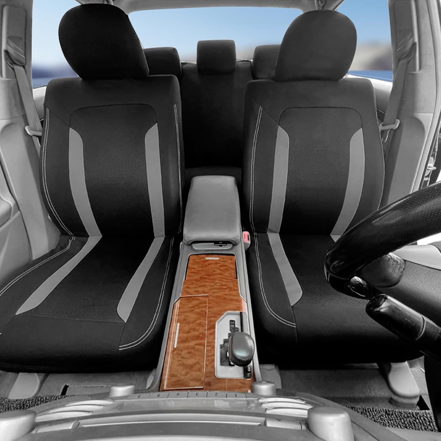 Funda de Asiento de Coche Figpade Universal Gris Transpirable