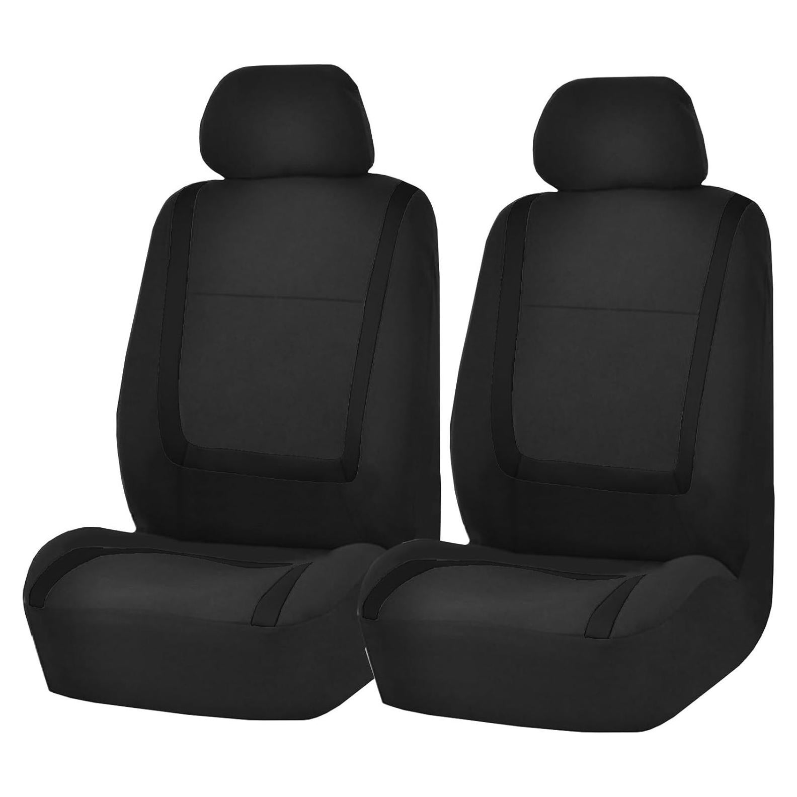 Fundas de Asiento de Coche FH Group Negro Ajuste Universal