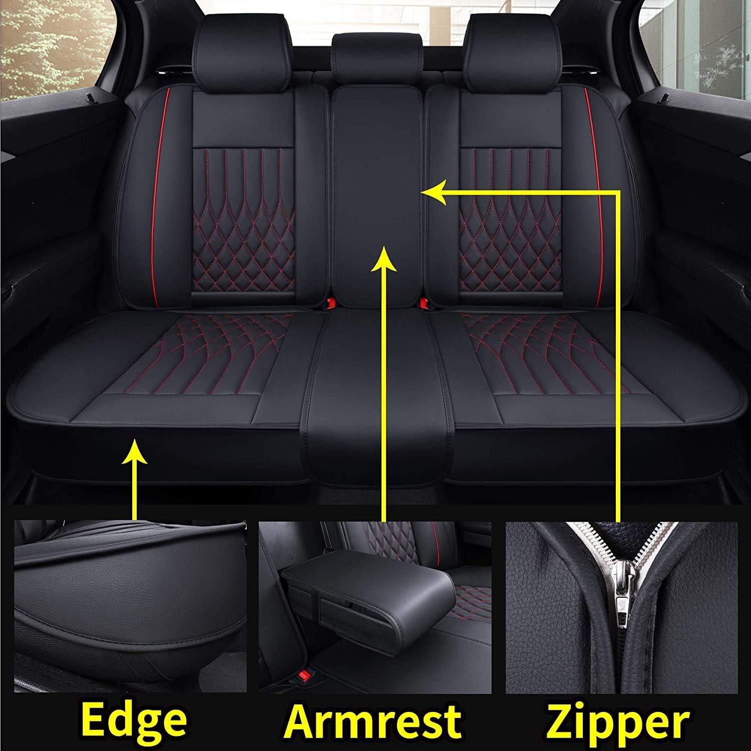 Fundas de Asiento de Coche Aierxuan 5 Piezas Impermeables
