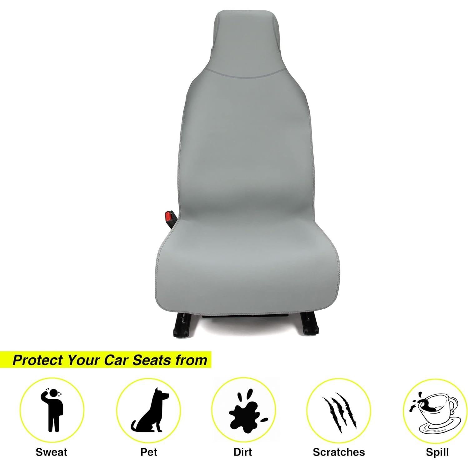 Funda de Asiento de Coche VSHIELD Neopreno Impermeable Gris