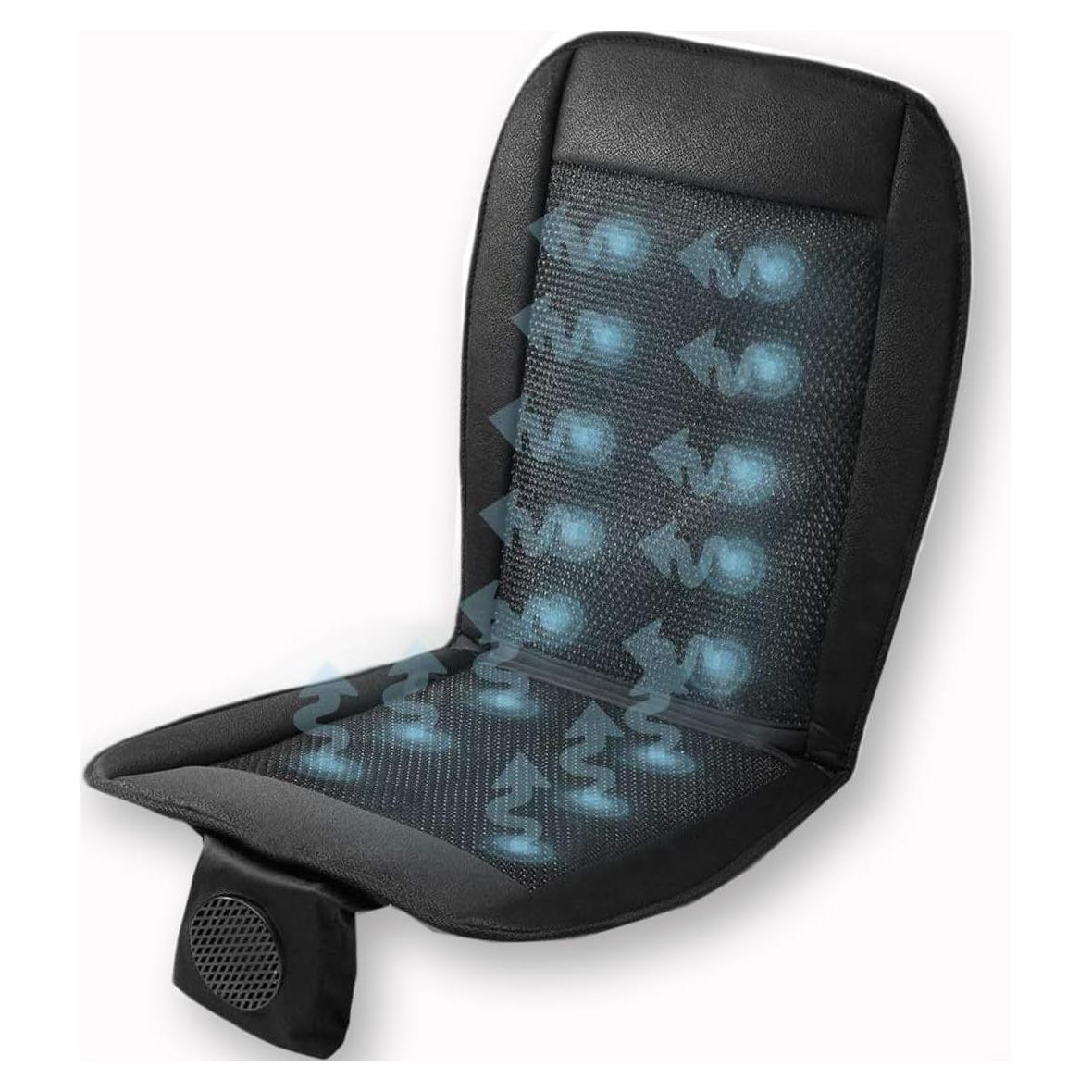 Almohadilla de Asiento Refrigerante ZONETECH, Negro, Control Temperatura