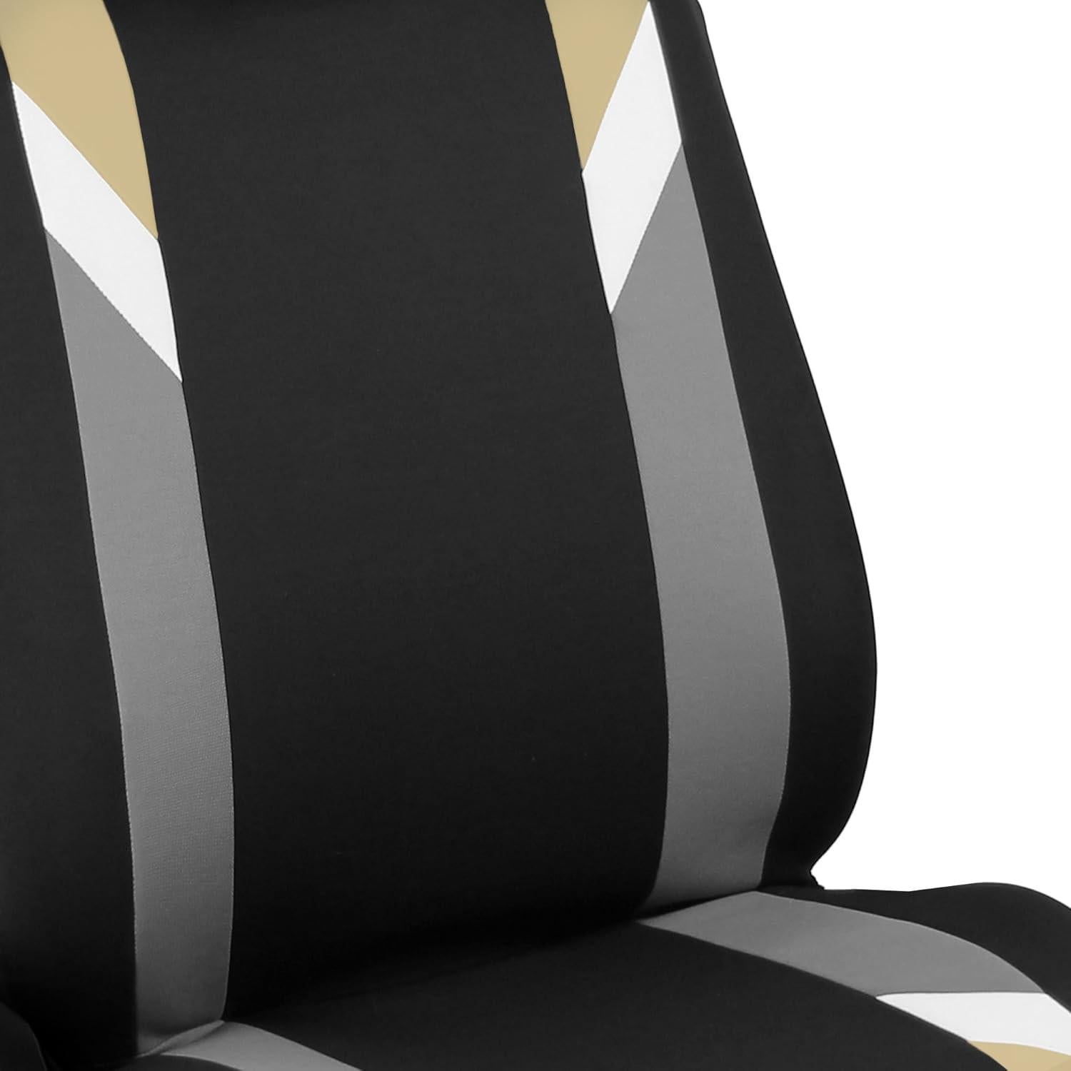 Fundas de Asiento de Auto FH Group Beige Universal Airbag