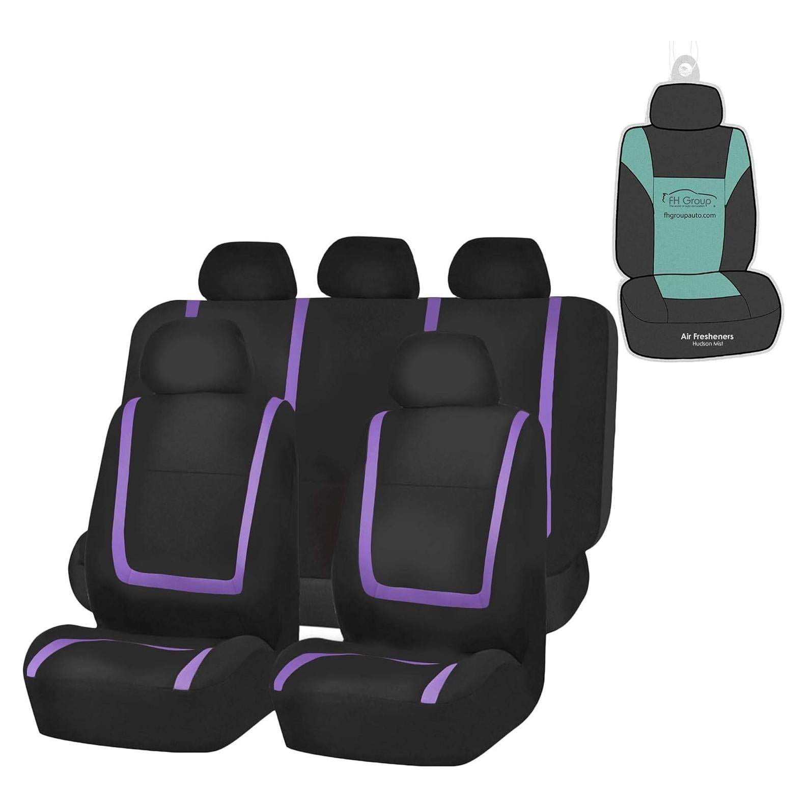 Fundas de Asiento de Coche FH Group Morado Universal