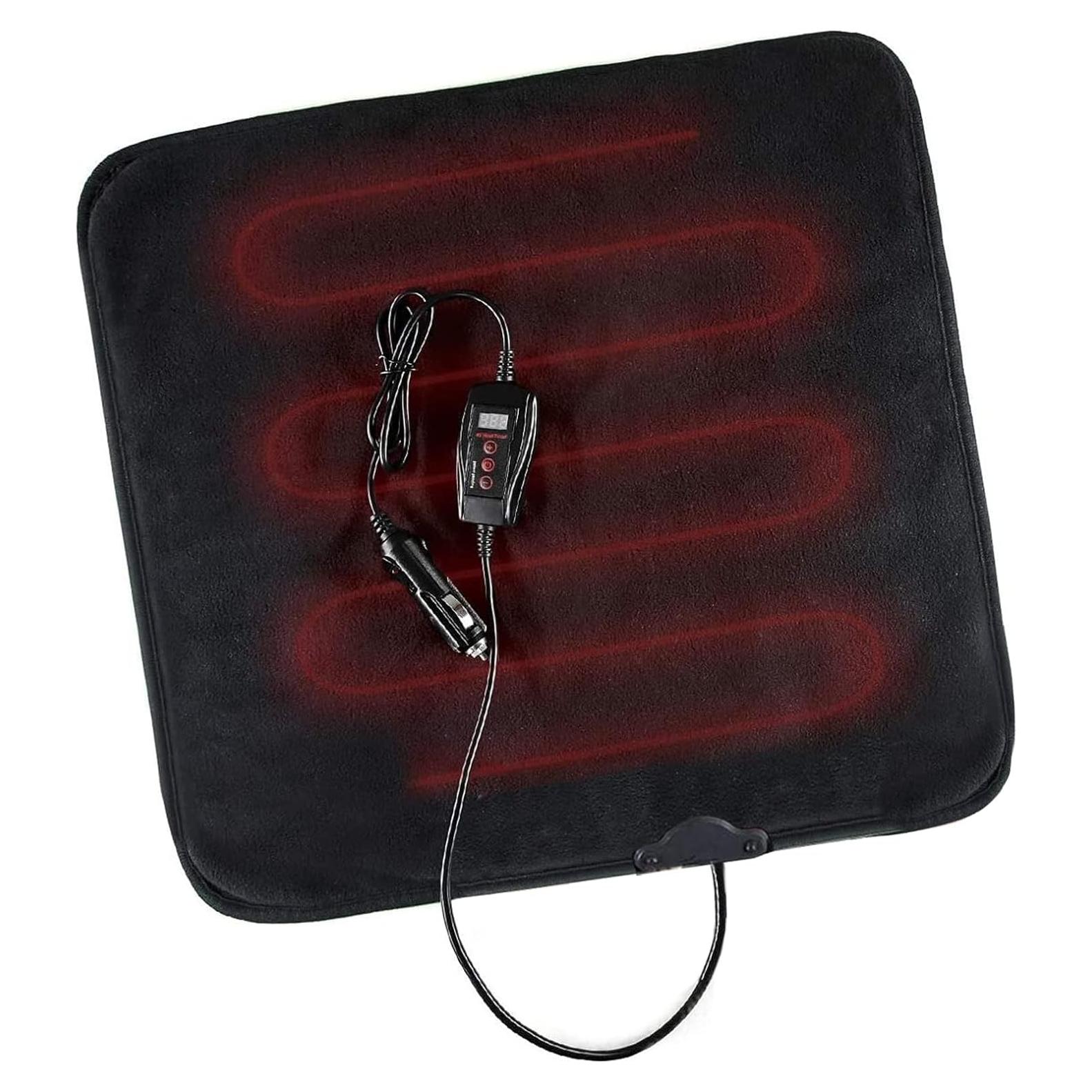 Almohadilla Calentadora ZONETECH Mini Negra 39.9x39.9cm