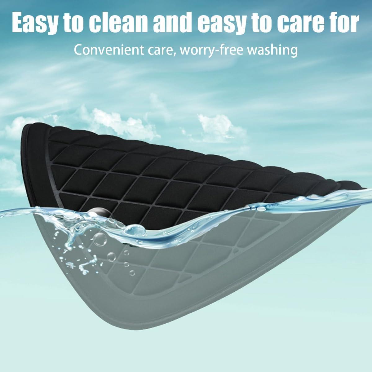 Fundas de Asiento de Coche BESULEN - 2 Almohadillas Antideslizantes