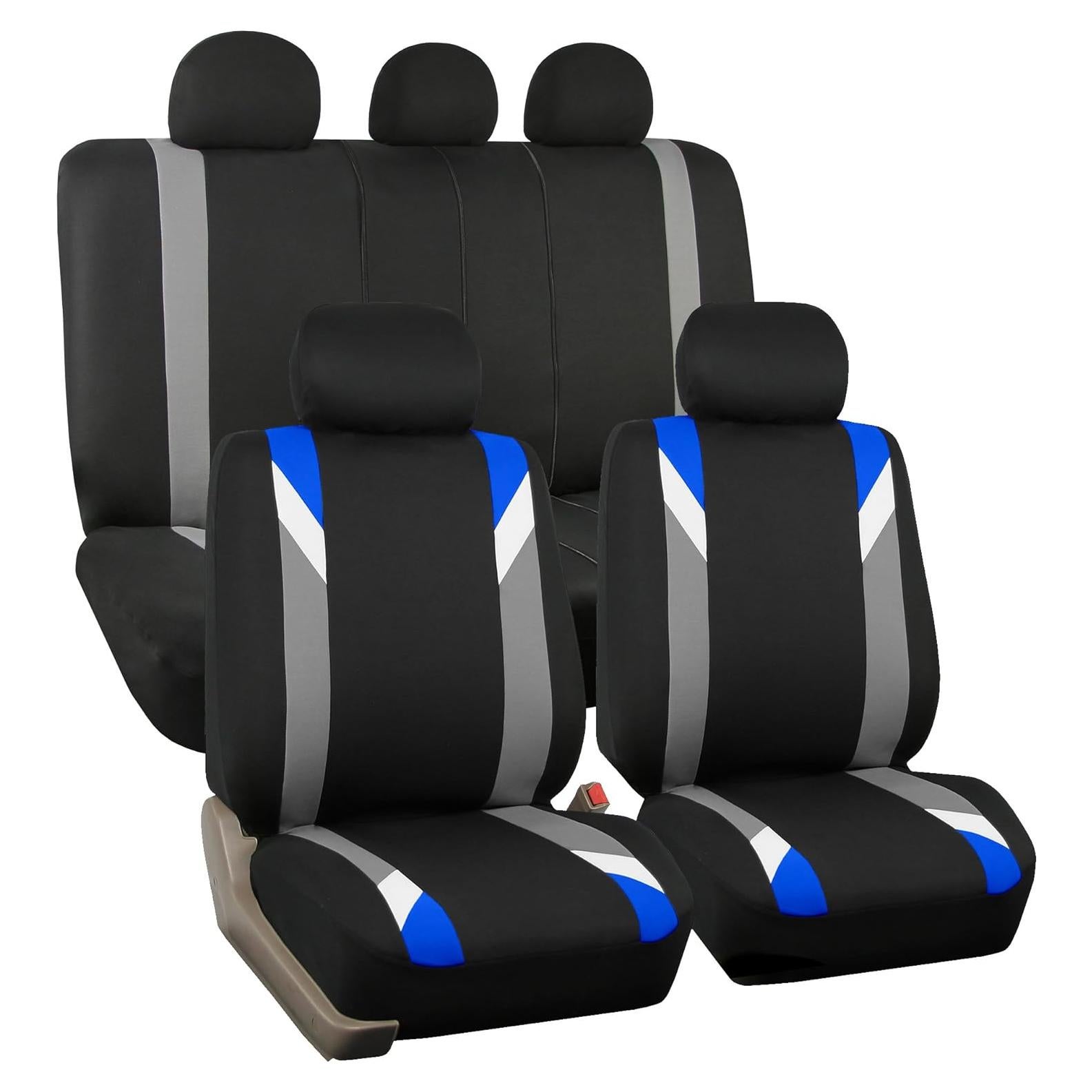 Fundas de Asiento de Coche FH Group Azul Ajuste Universal