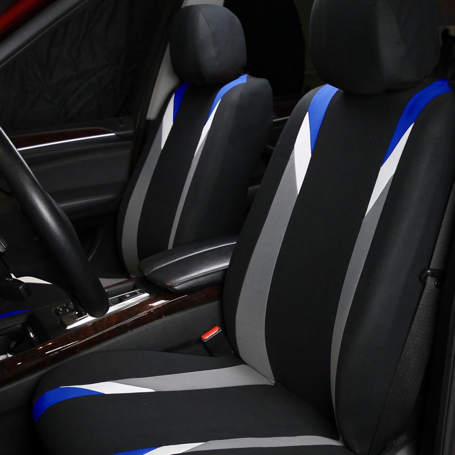 Fundas de Asiento de Coche FH Group Azul Ajuste Universal