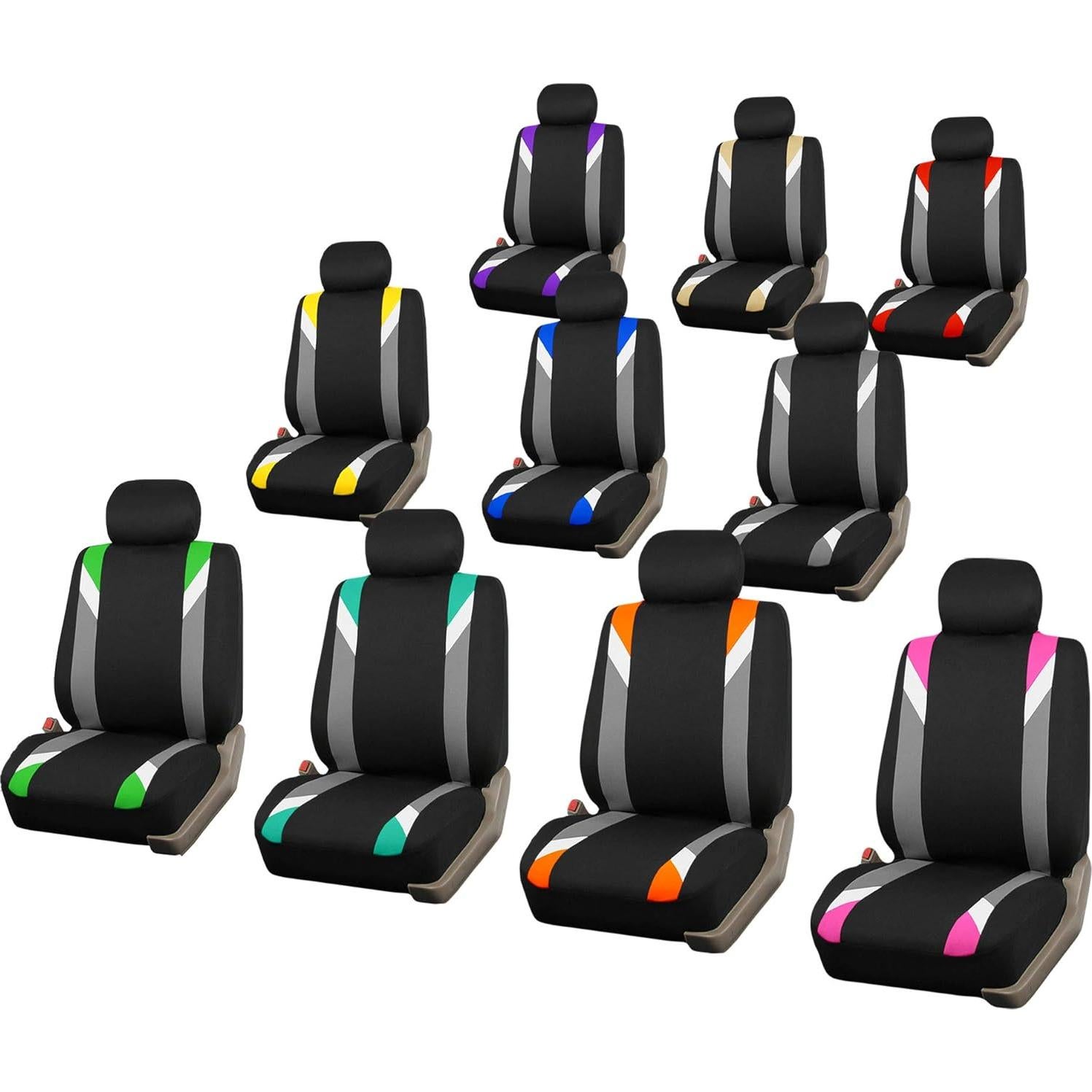 Fundas de Asiento de Coche FH Group Azul Ajuste Universal