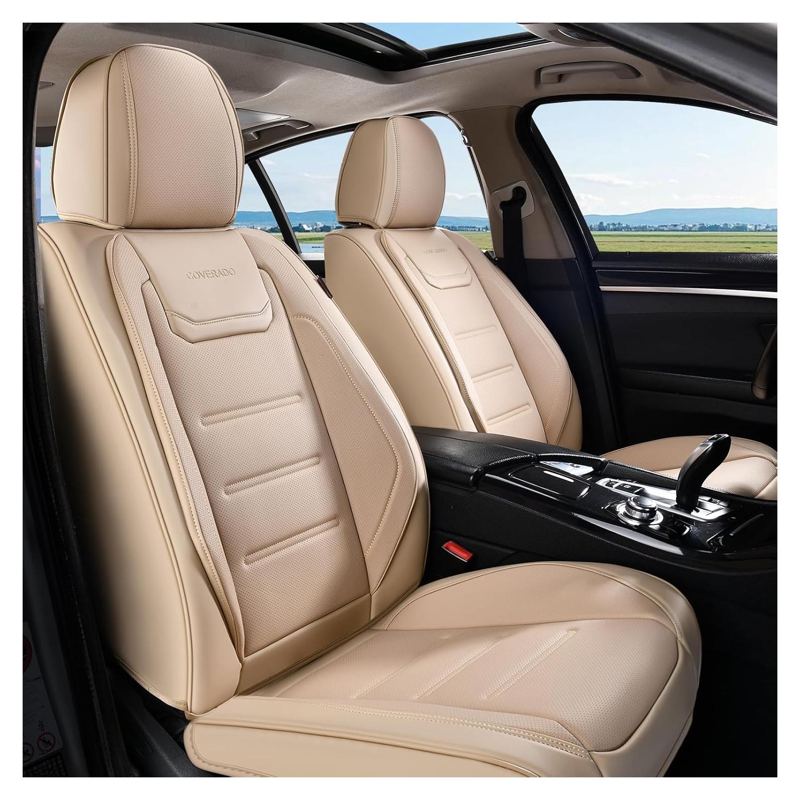 Cubiertas de Asientos Frontales Coverado SCU045 Beige Universales