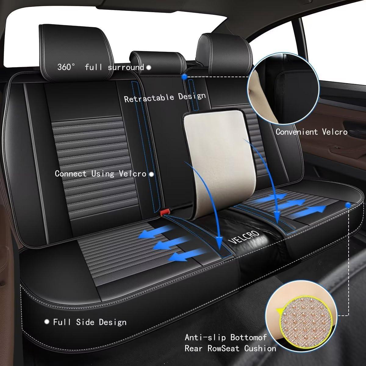 Fundas de Asiento DISUTOGO para Honda Civic 2003-2025 - Juego Completo