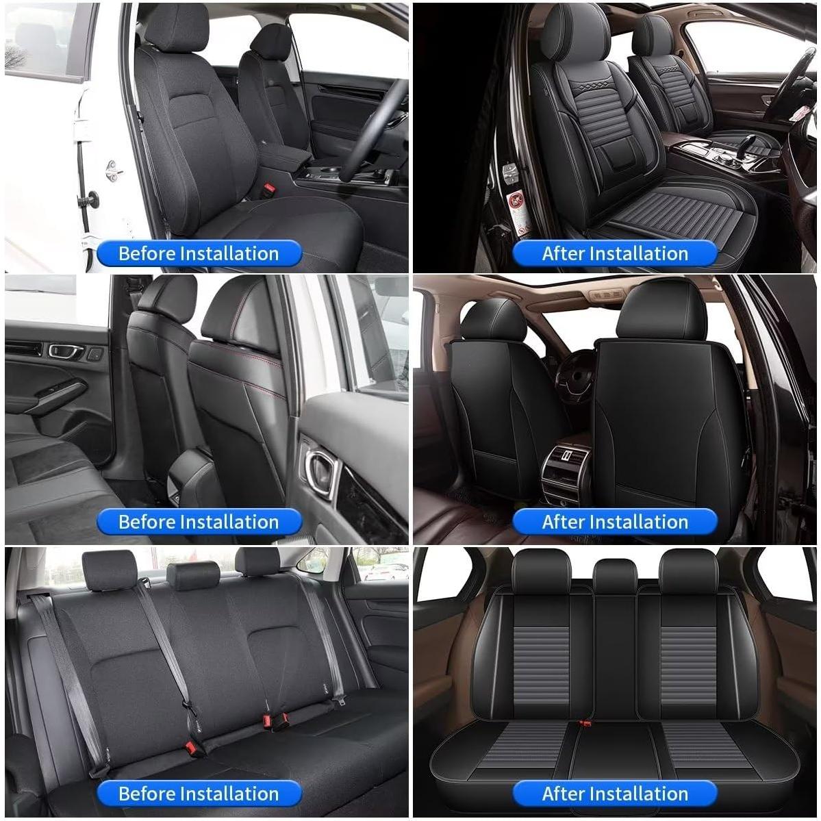 Fundas de Asiento DISUTOGO para Honda Civic 2003-2025 - Juego Completo